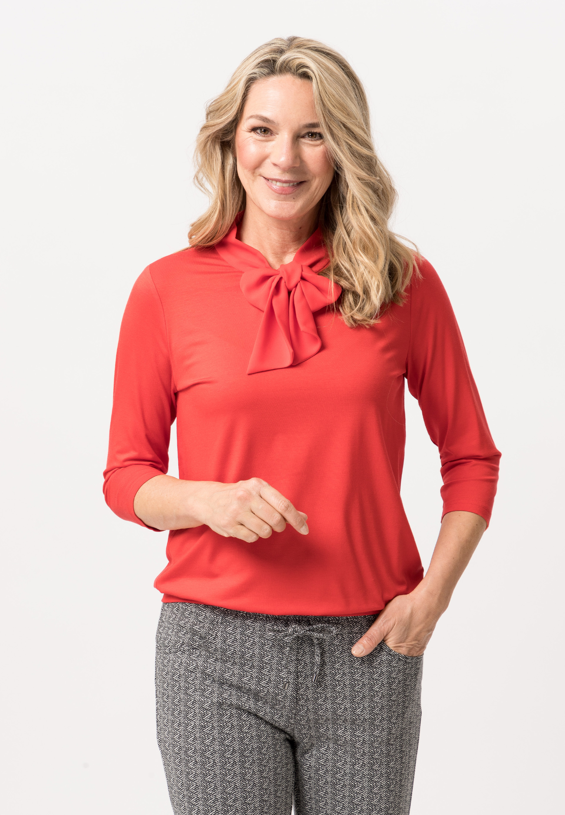 Shirt with elegant flap - Bild 1 Shirt with elegant flap - Bild 1