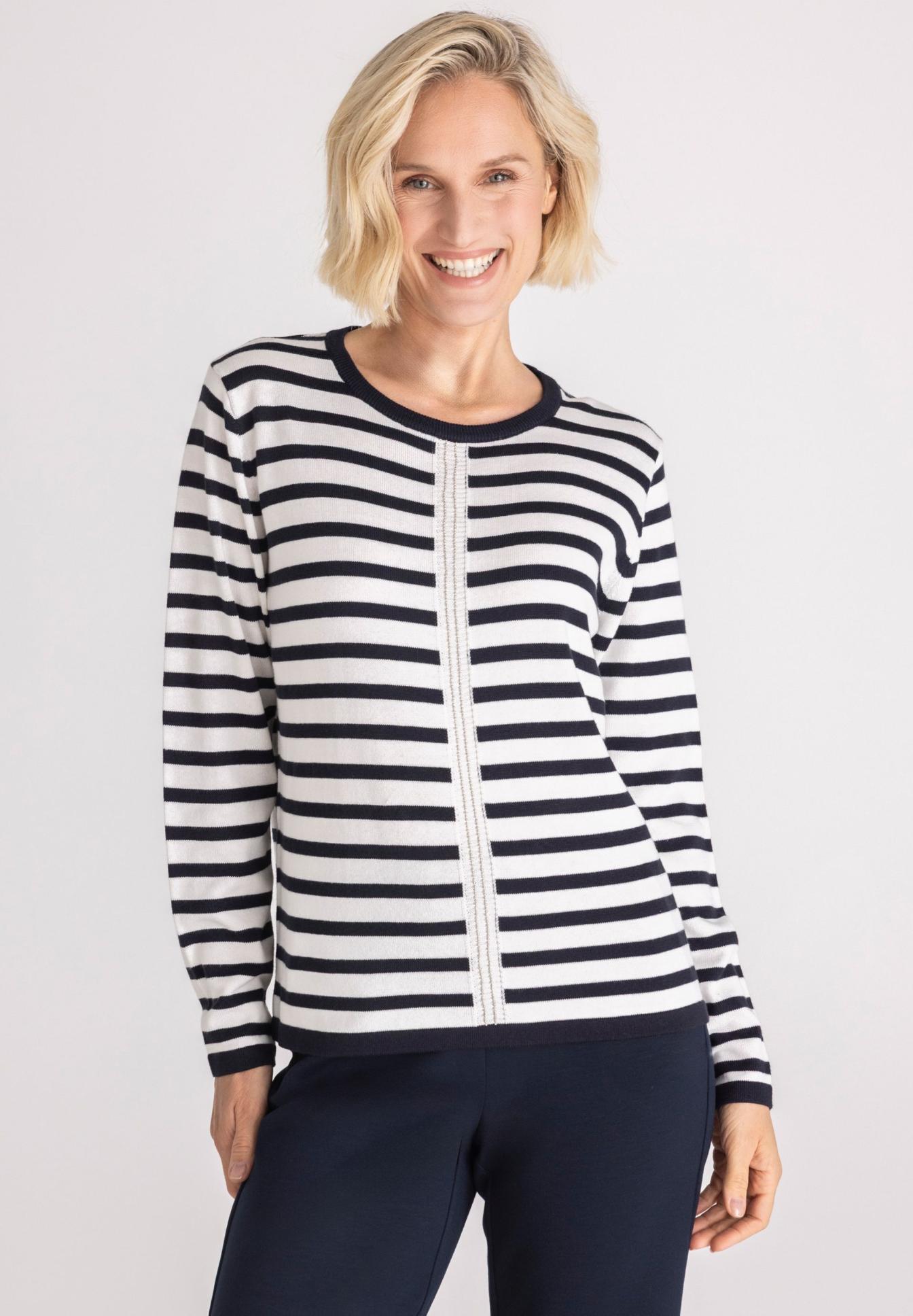 Strickpullover mit Zierkette - Produktbild 1