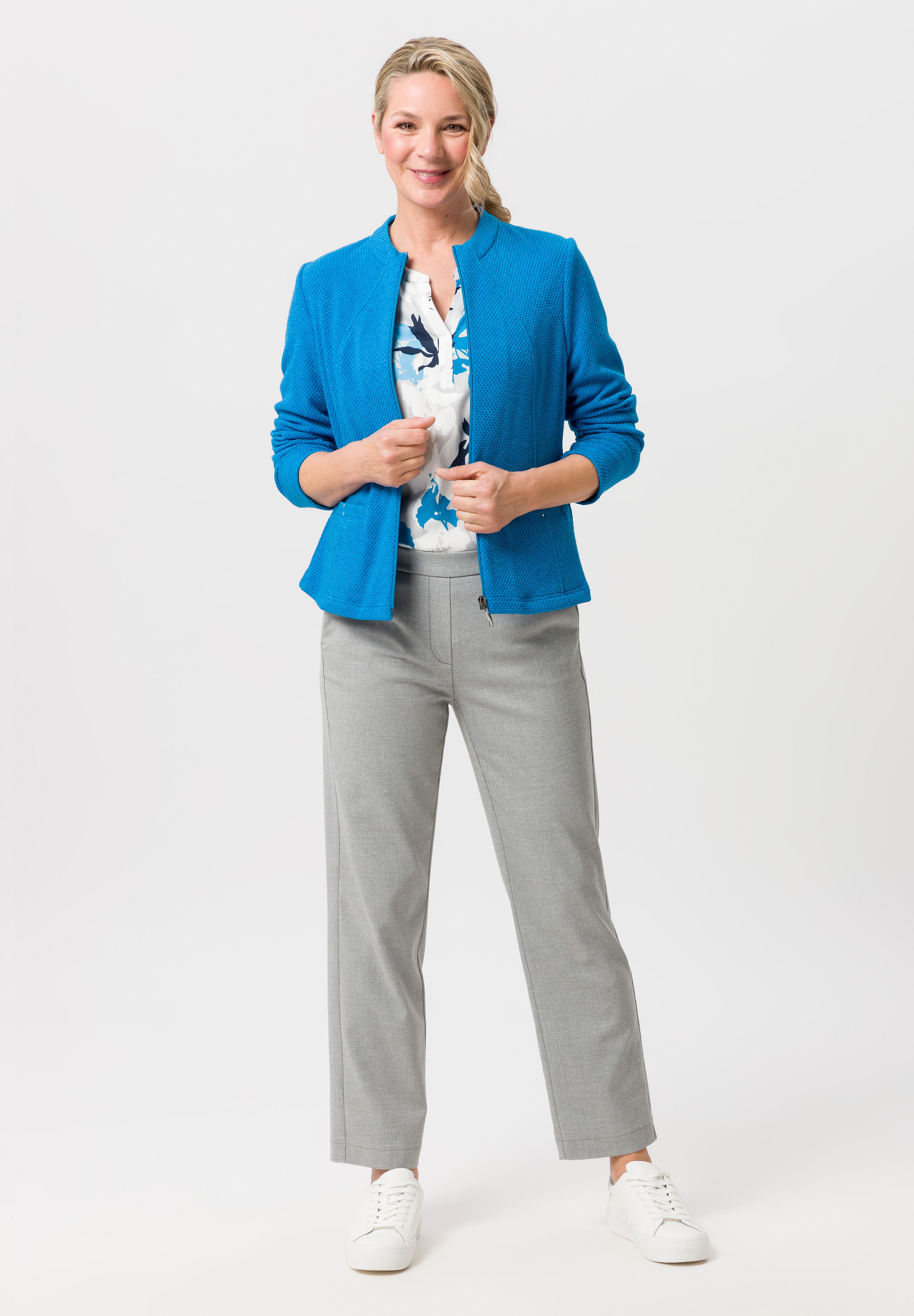 Blusenshirt mit tollem Blütendruck Blusenshirt mit tollem Blütendruck - Produktbild 2