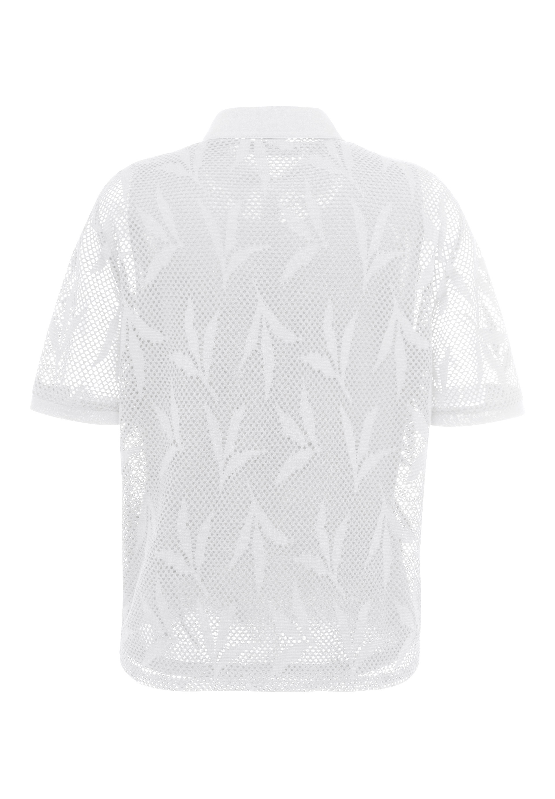 Bluse mit elastischer Lochspitze - Bild 2