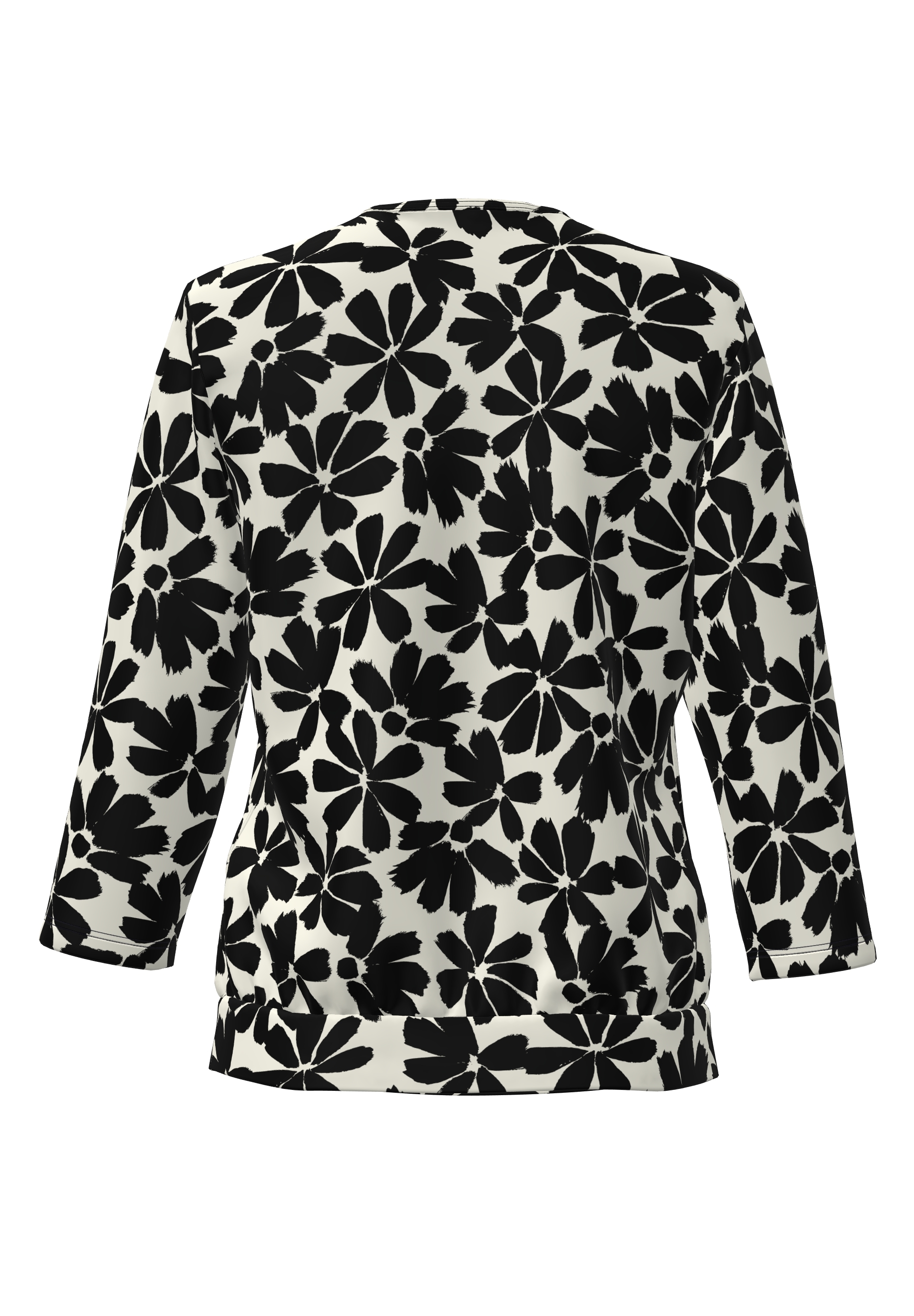 Blusenshirt mit aparter Faltenpartie Blusenshirt mit aparter Faltenpartie - Produktbild 2