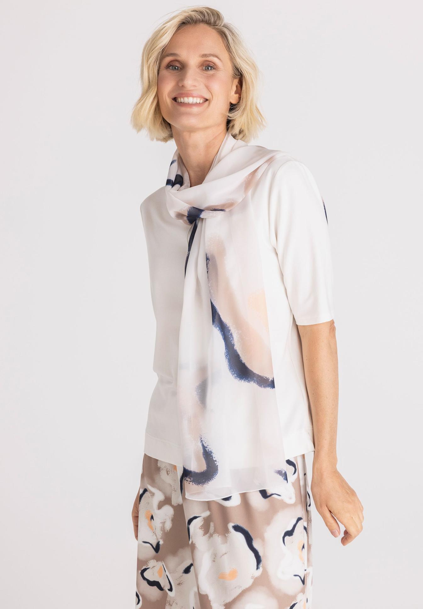 Schal mit abstraktem Muster - Produktbild 1