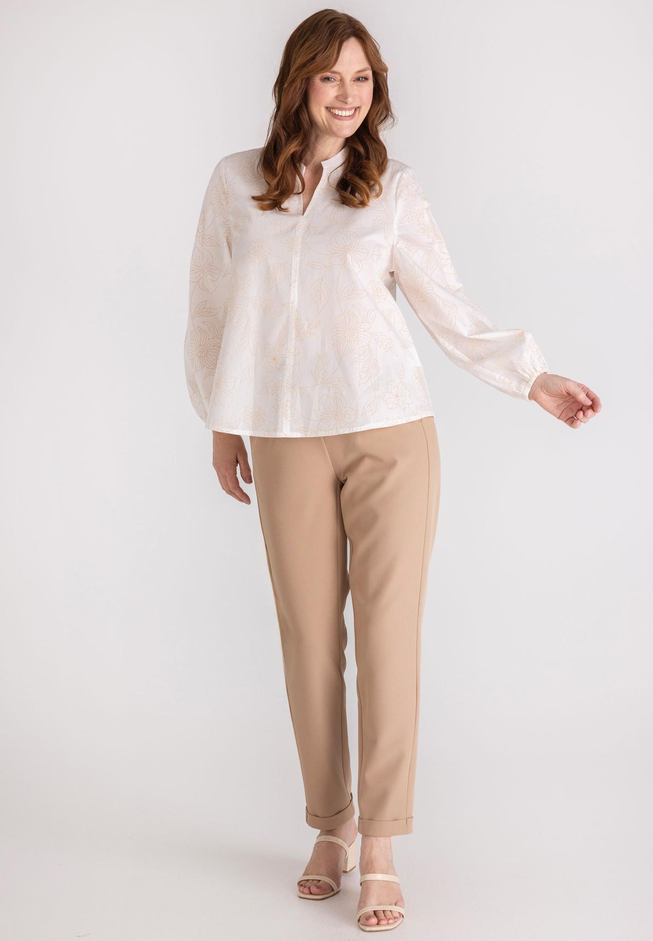 Bluse mit elastischem Ärmelabschluss - Produktbild 2