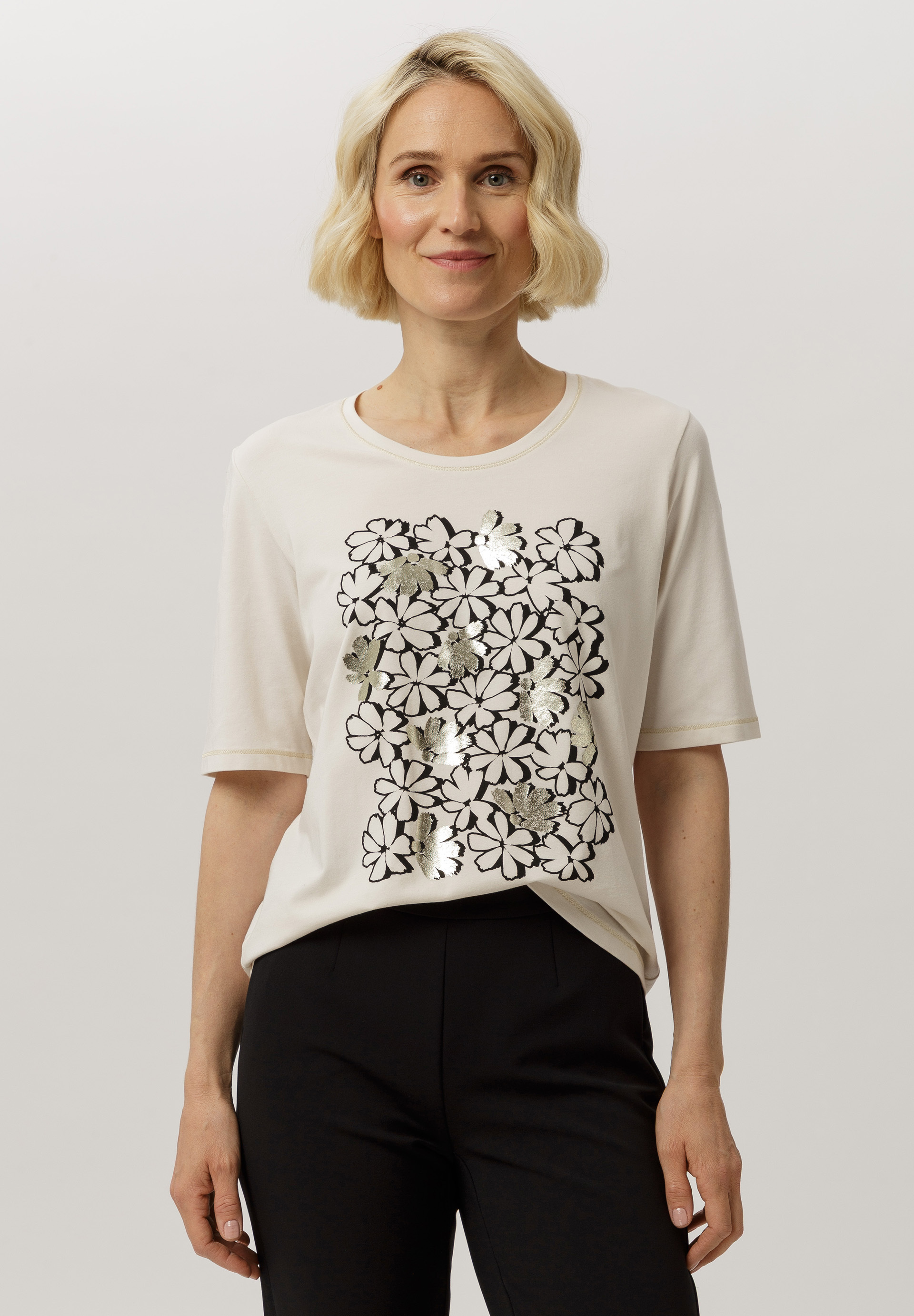 Shirt mit Placement-Print Shirt mit Placement-Print - Produktbild 1