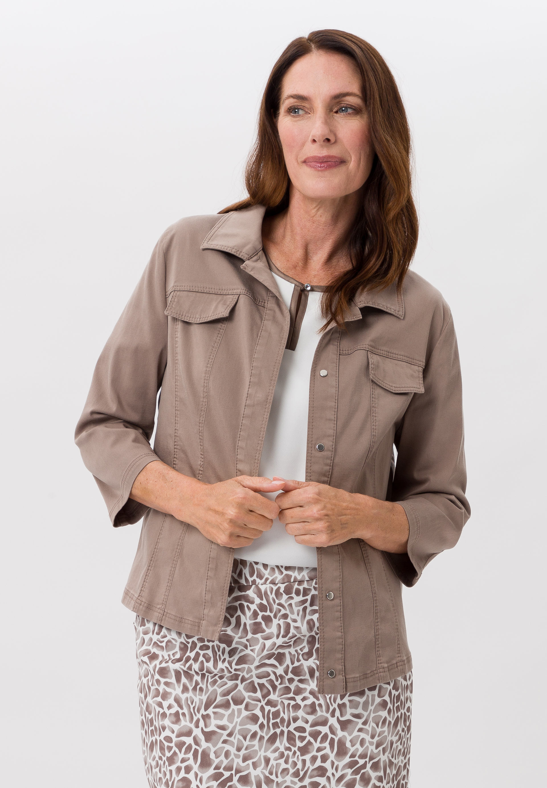 Blazer mit verdeckten Druckkknöpfen - Produktbild 1
