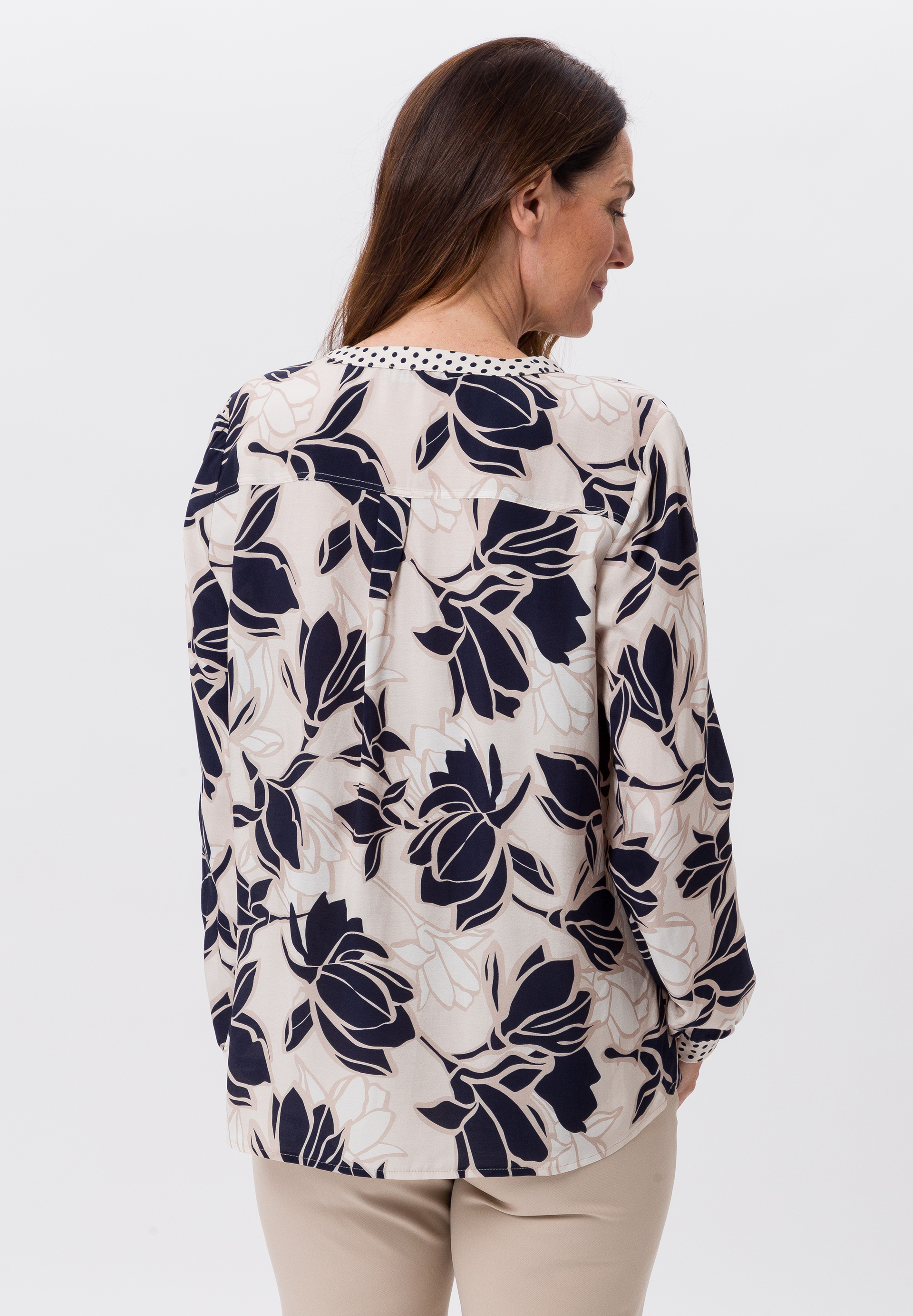 Bluse mit angesagtem Mustermix - Bild 2