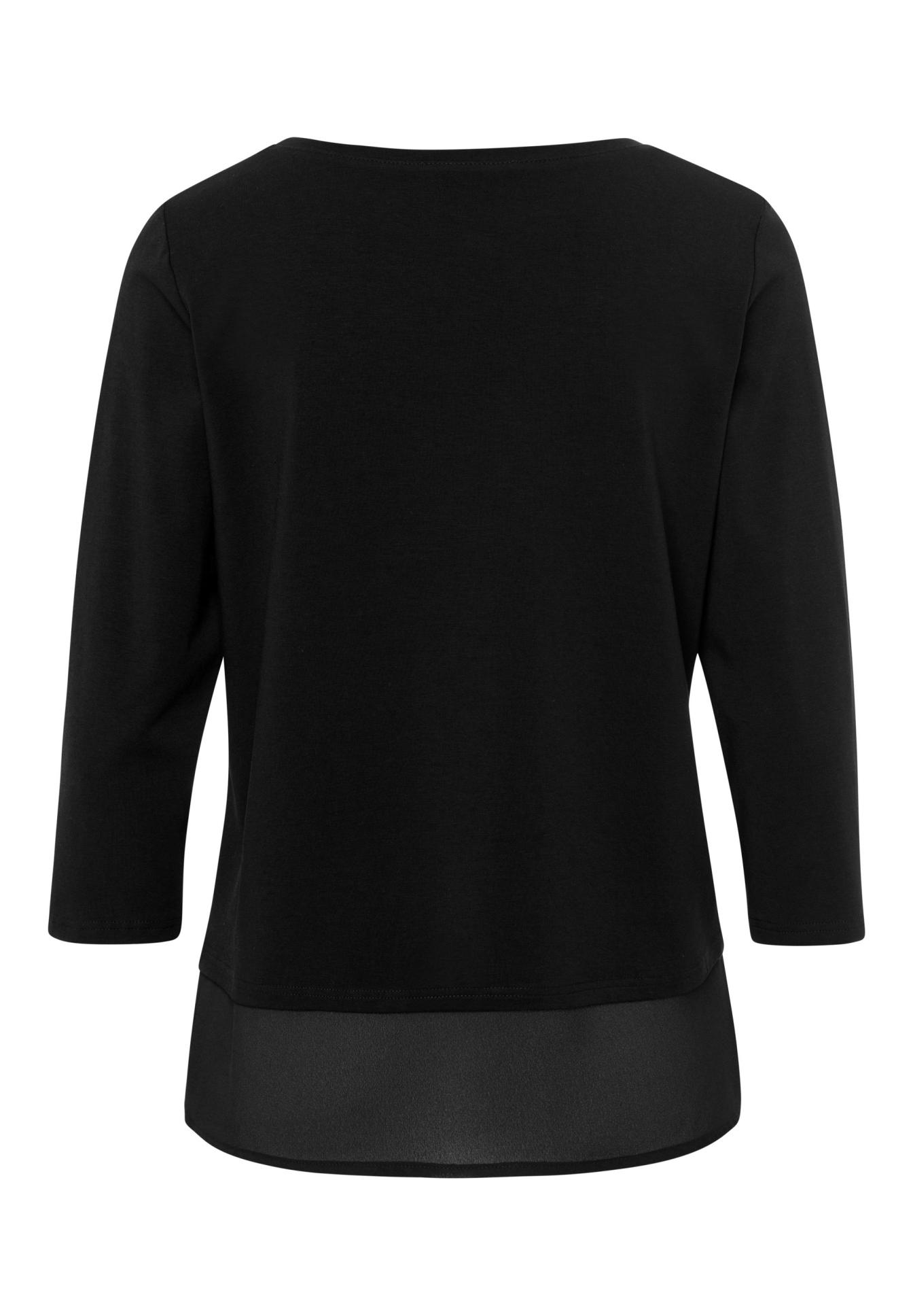 Shirt mit Chiffon-Saum - Product Image 2