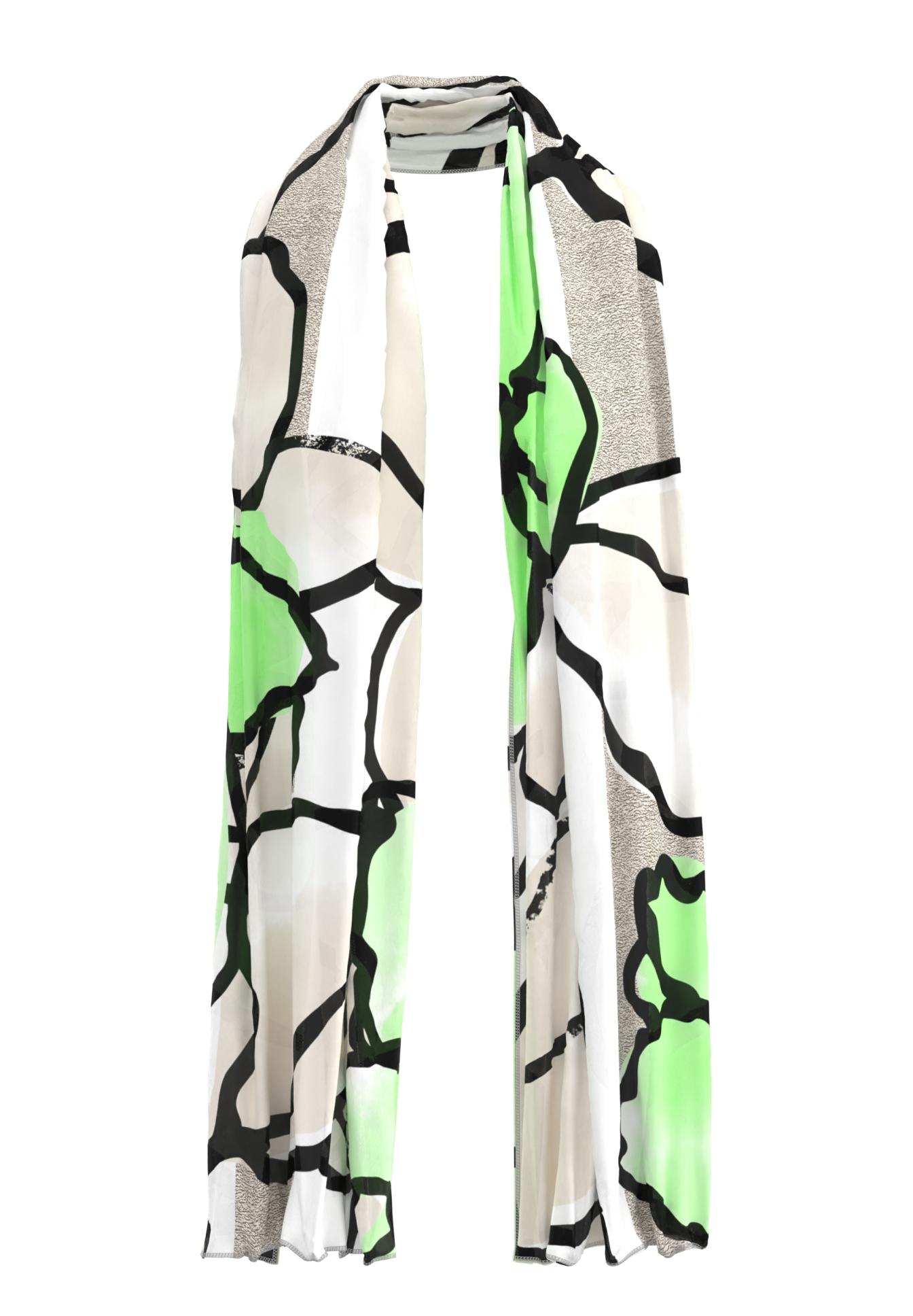 Schal mit graphischem Print - Produktbild 1