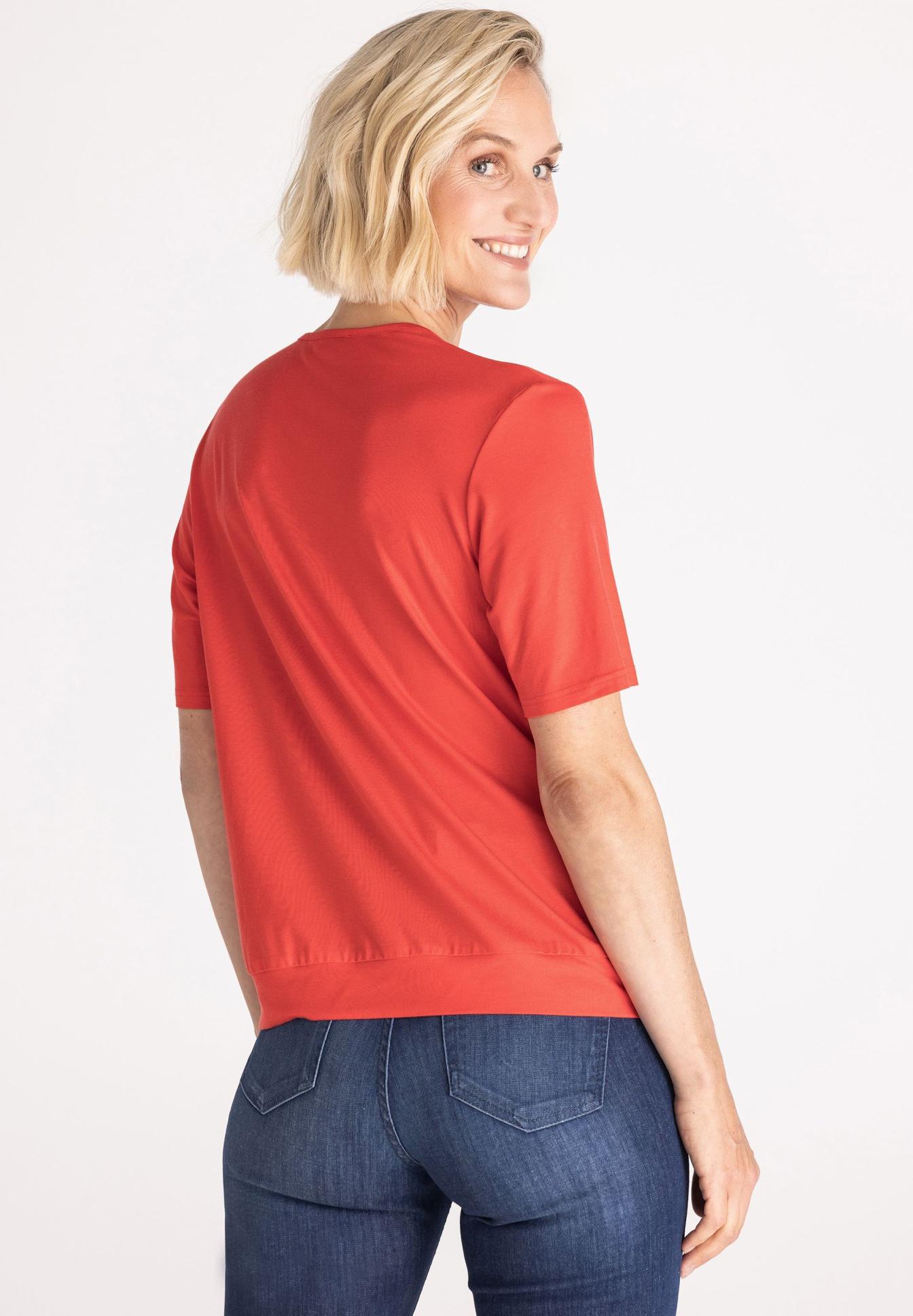 T-Shirt, Kurzarm, Rotes Top, Alltagstauglich, Jeans", T-Shirt, Kurzärmlig, Rotes Shirt, Kleidung, Plain-Shirt, T-Shirt, Kurzarm, Rötlich-orange, Knit-Top, Rundhals, t-shirt, kurzarm, rot, baumwolle, damen, T-Shirt, Kurzarm, Rundhals, Rot, Baumwolle