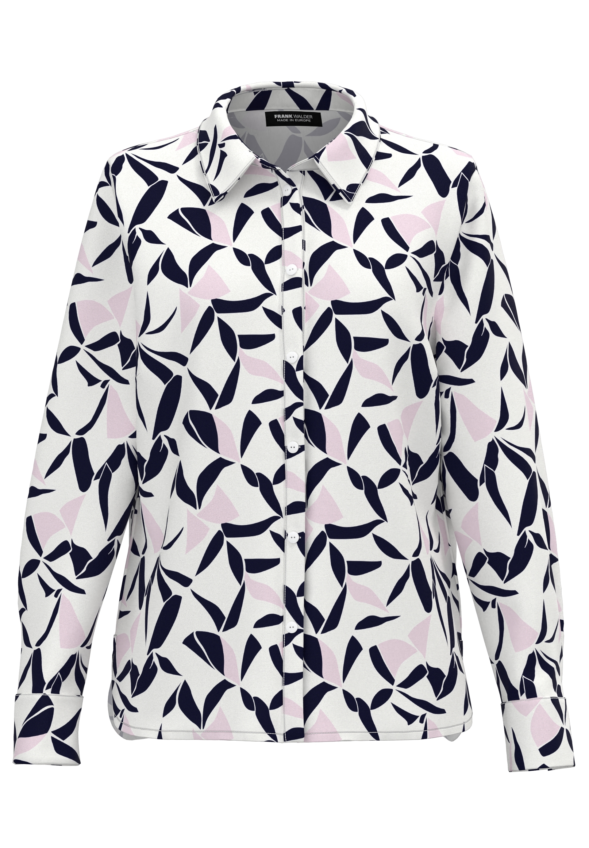 Long sleeve blouse with stylish print - Bild 1 Long sleeve blouse with stylish print - Bild 1