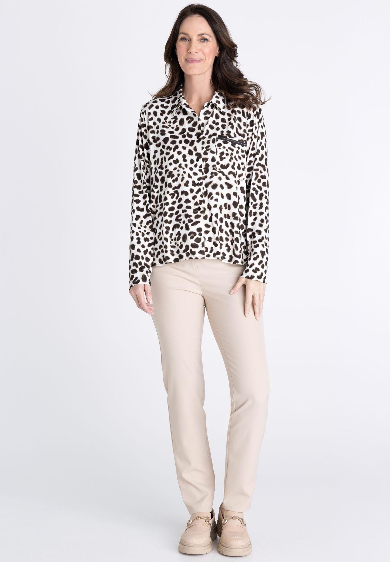 Blouse with button placket - Product Image 2