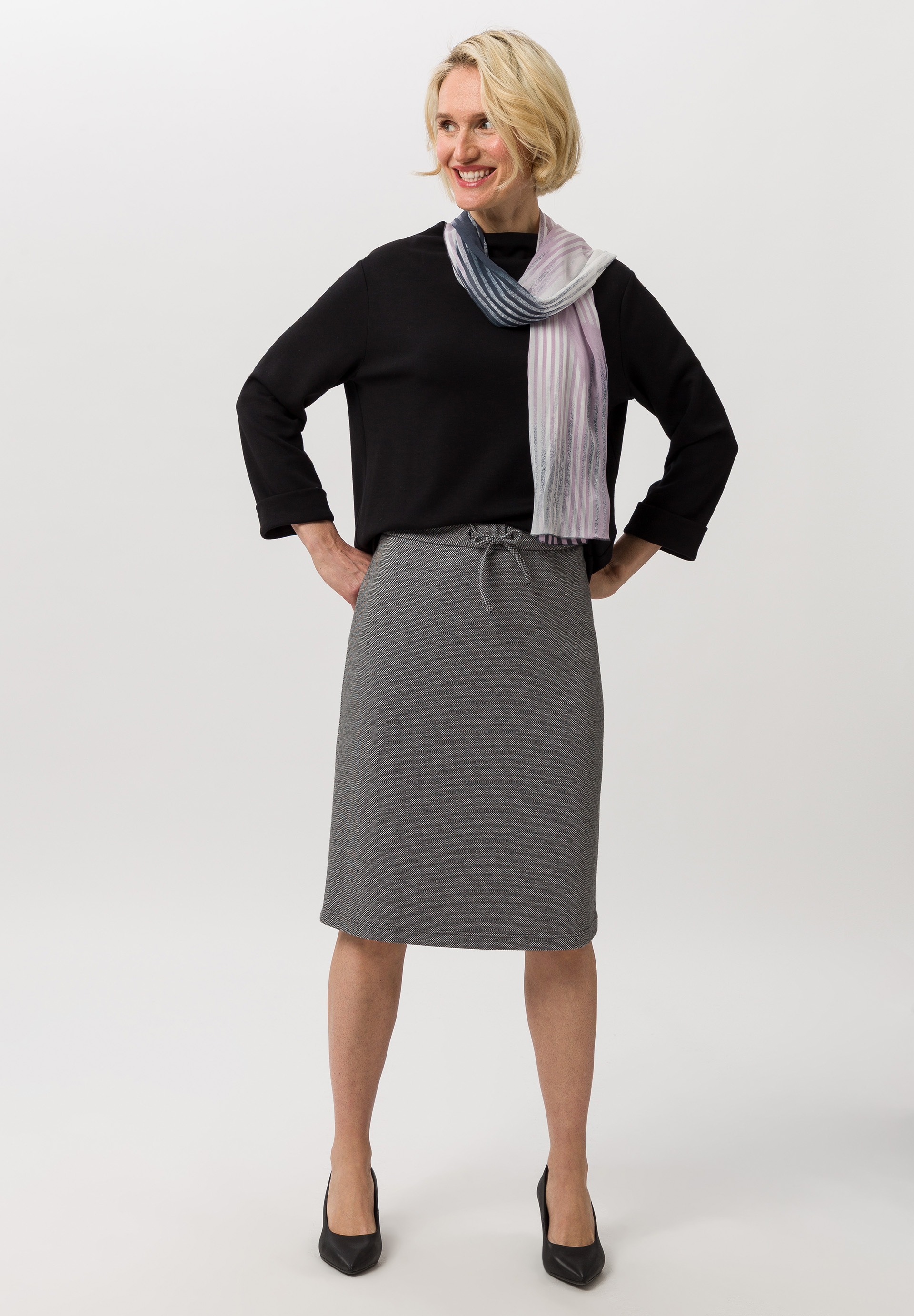 Skirt With elasticated comfort waistband - Bild 3 Rock, Erwachsener, Weiblich, Person, Frau, Rock, Erwachsener, Weiblich, Person, Frau, Rock, Erwachsener, Weiblich, Person, Frau, Rock, Erwachsener, Weiblich, Person, Frau, Rock, Erwachsener, Weiblich, Person, Frau