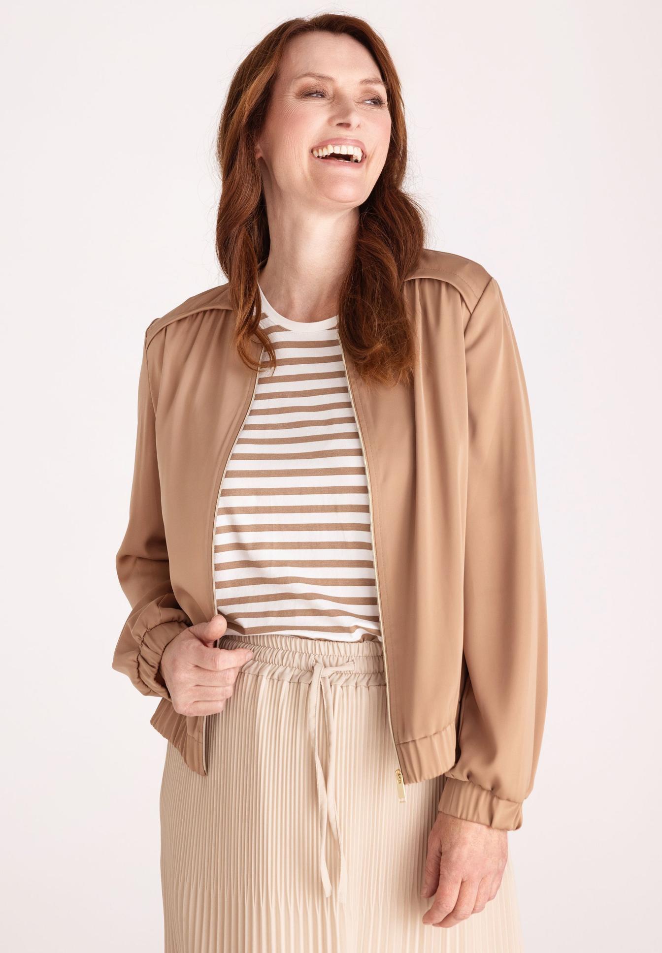 Blousonjacke mit elastischem Saum - Produktbild 1