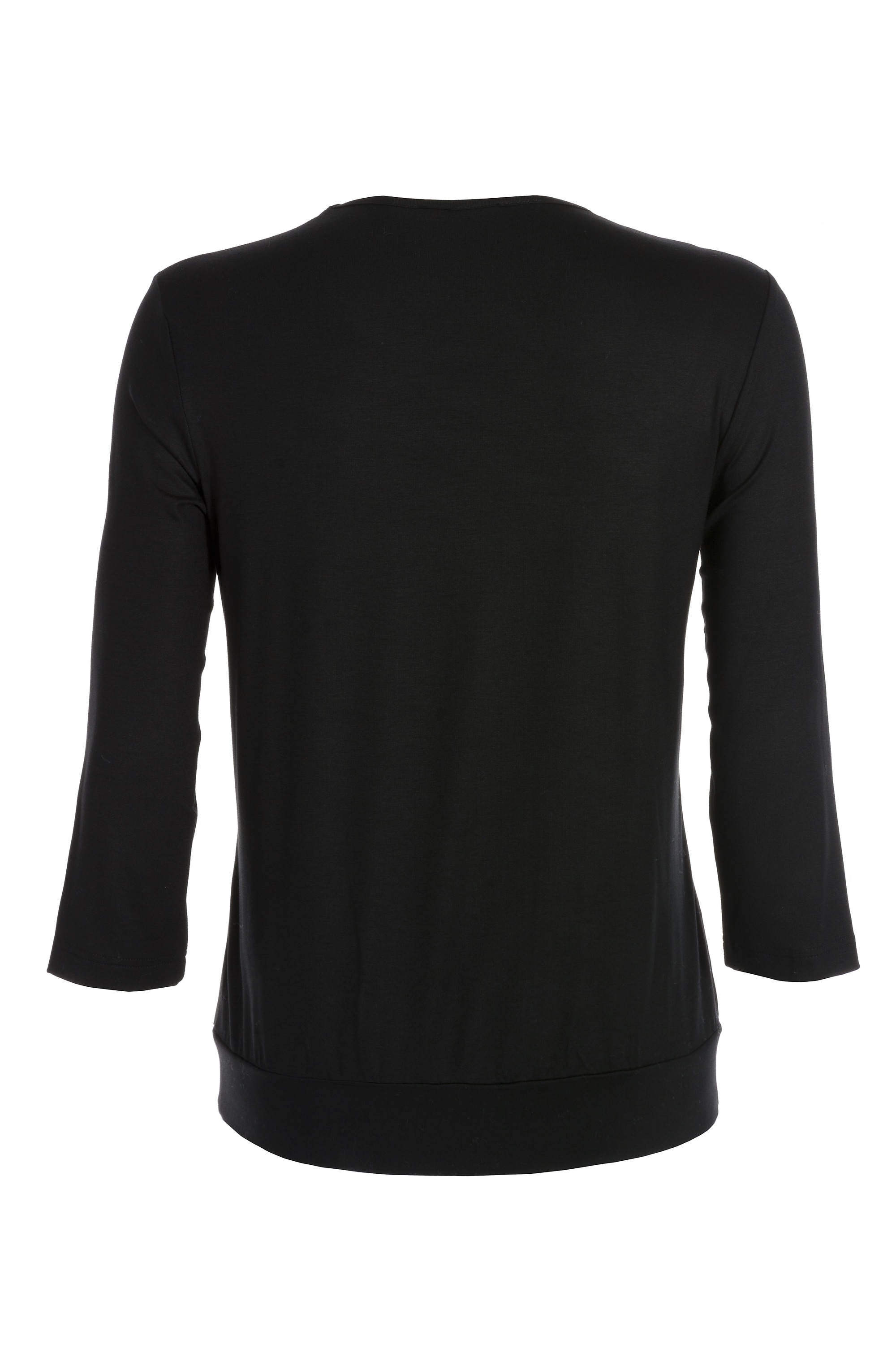 Blusenshirt im Materialmix - Bild 2