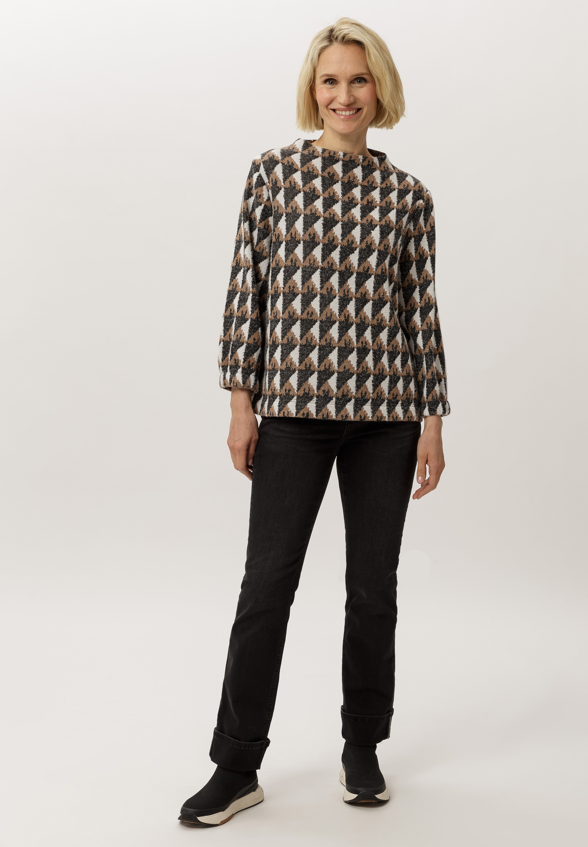 Strickpullover in Jaquard-Dessin - Produktbild 2