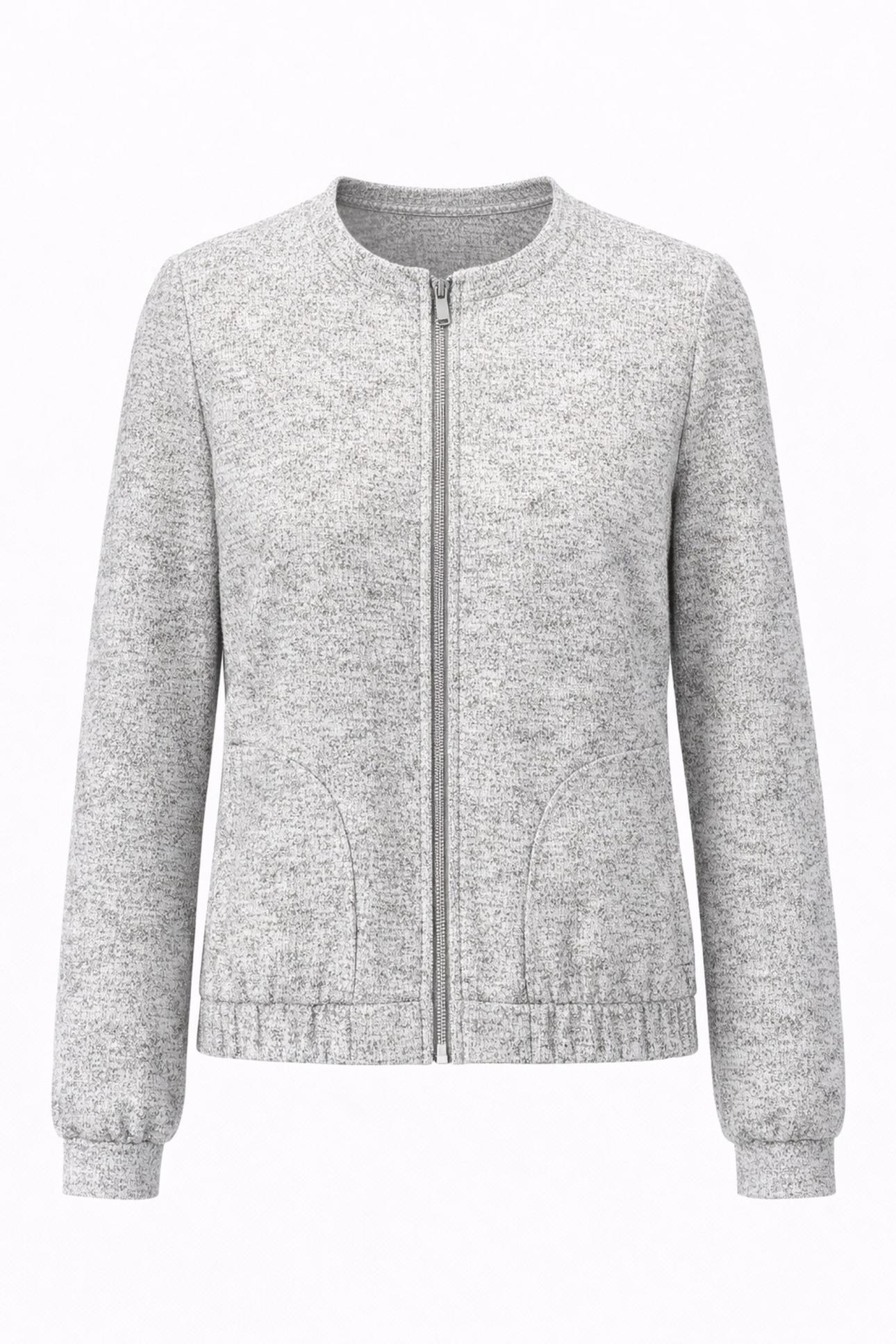 Leichtjacke mit Rippbündchen - Produktbild 1