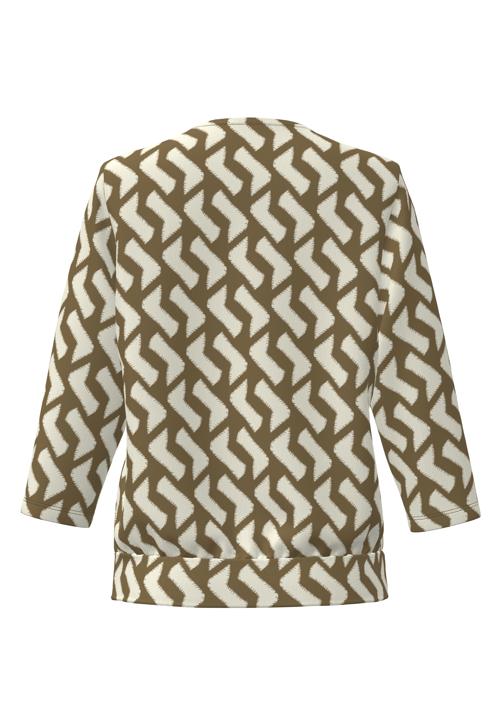 Blusenshirt mit Faltendetail im Vorderteil - Produktbild 2