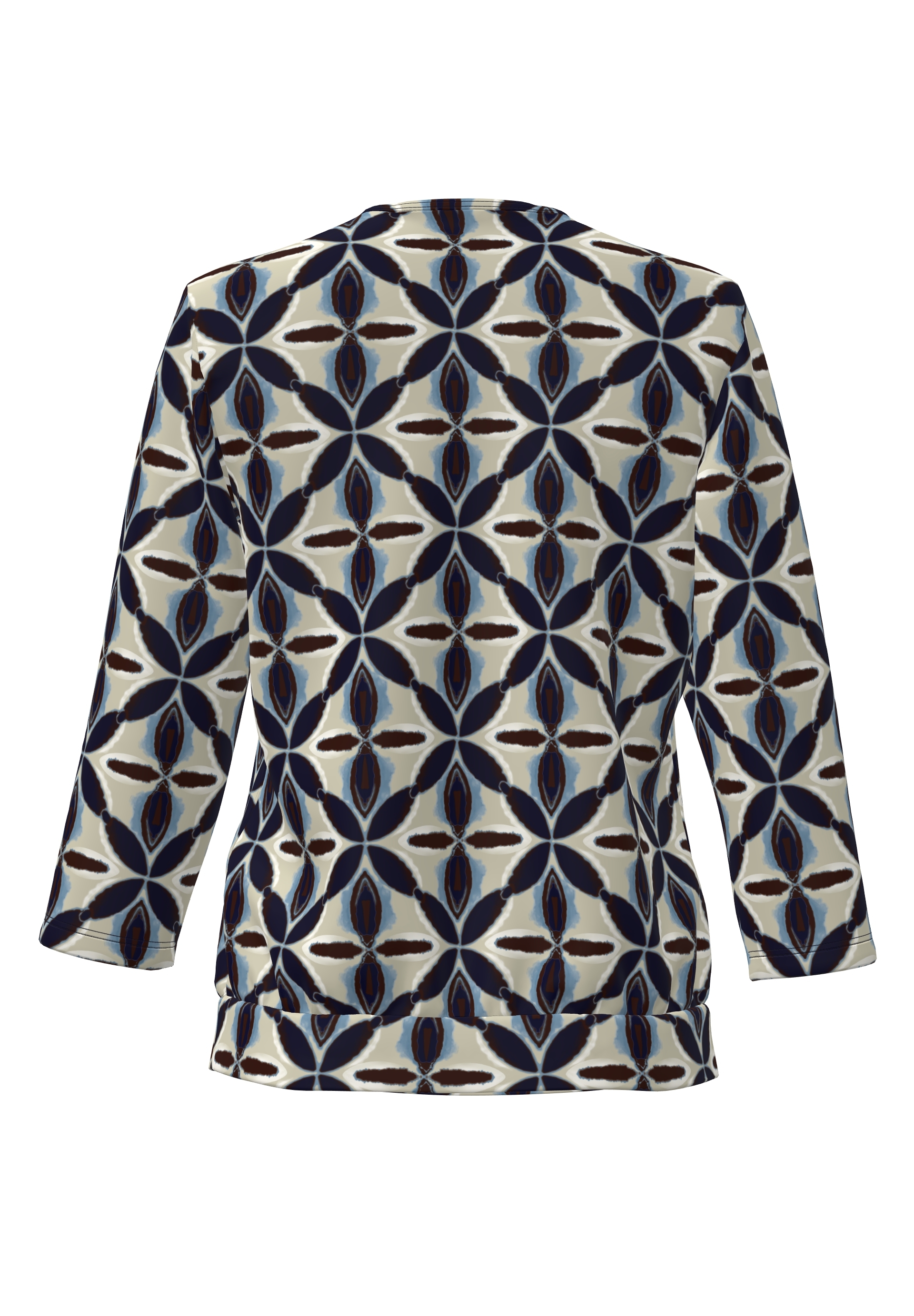 Blusenshirt mit aparter Faltenpartie Blusenshirt mit aparter Faltenpartie - Produktbild 2