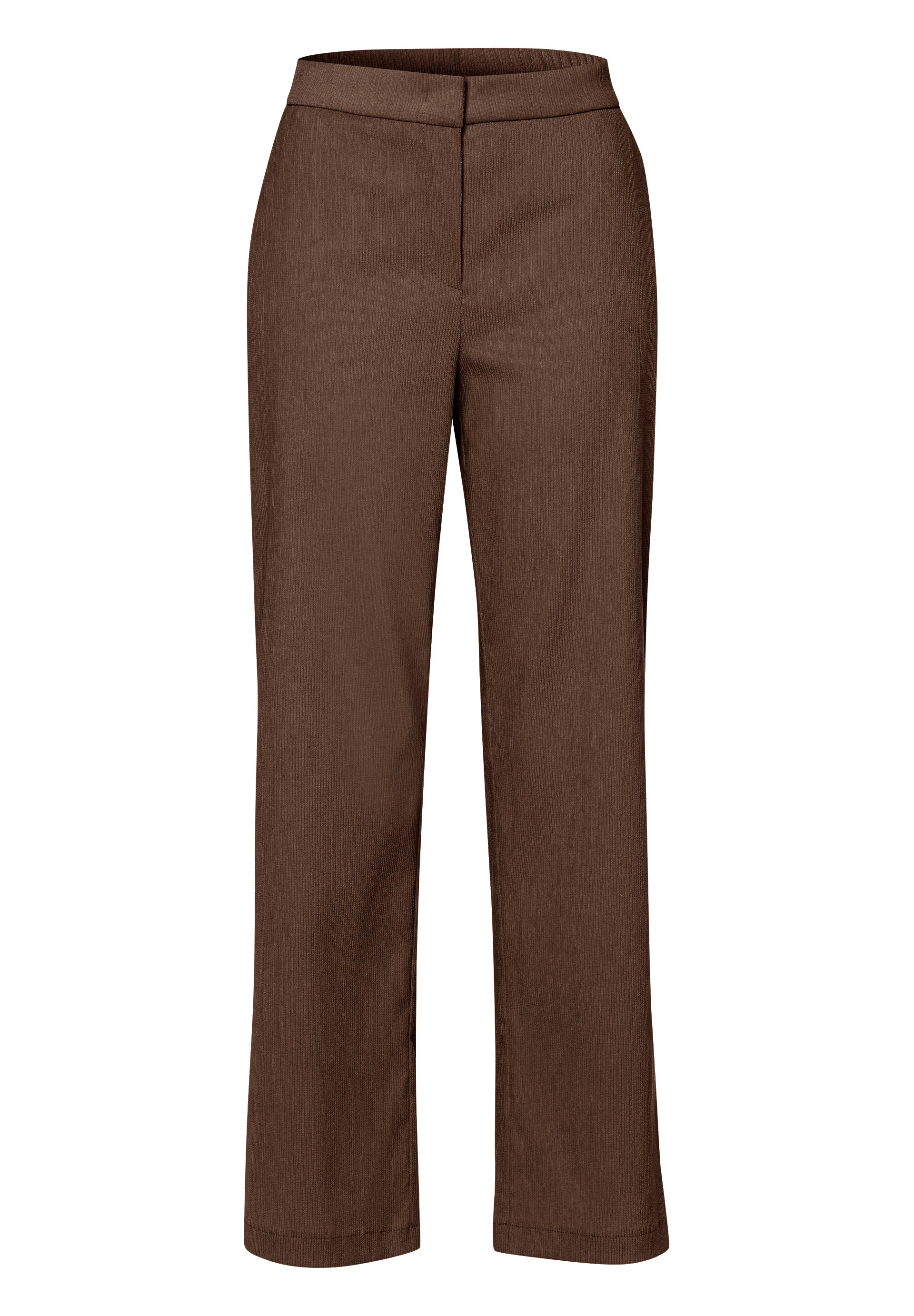 Wide Leg Pants in feinem Stretch-Cord - Produktbild 1
