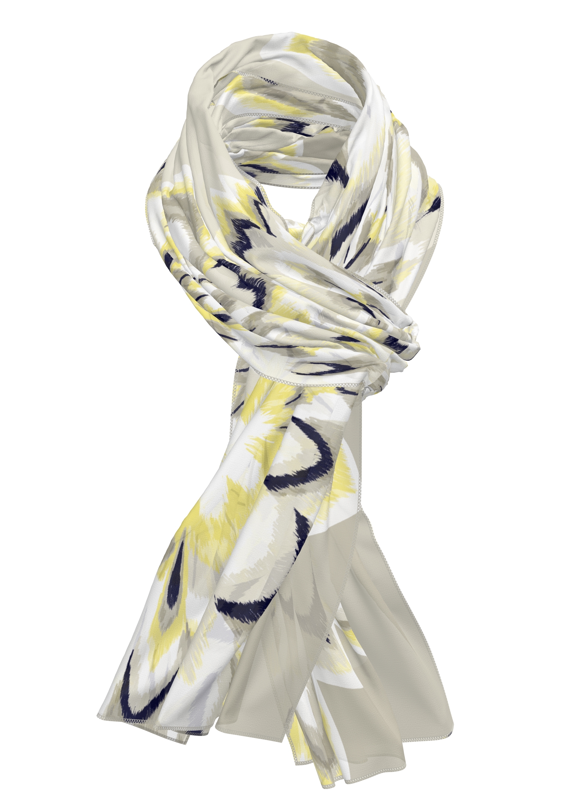 Tuch mit floralem Print - Bild 2