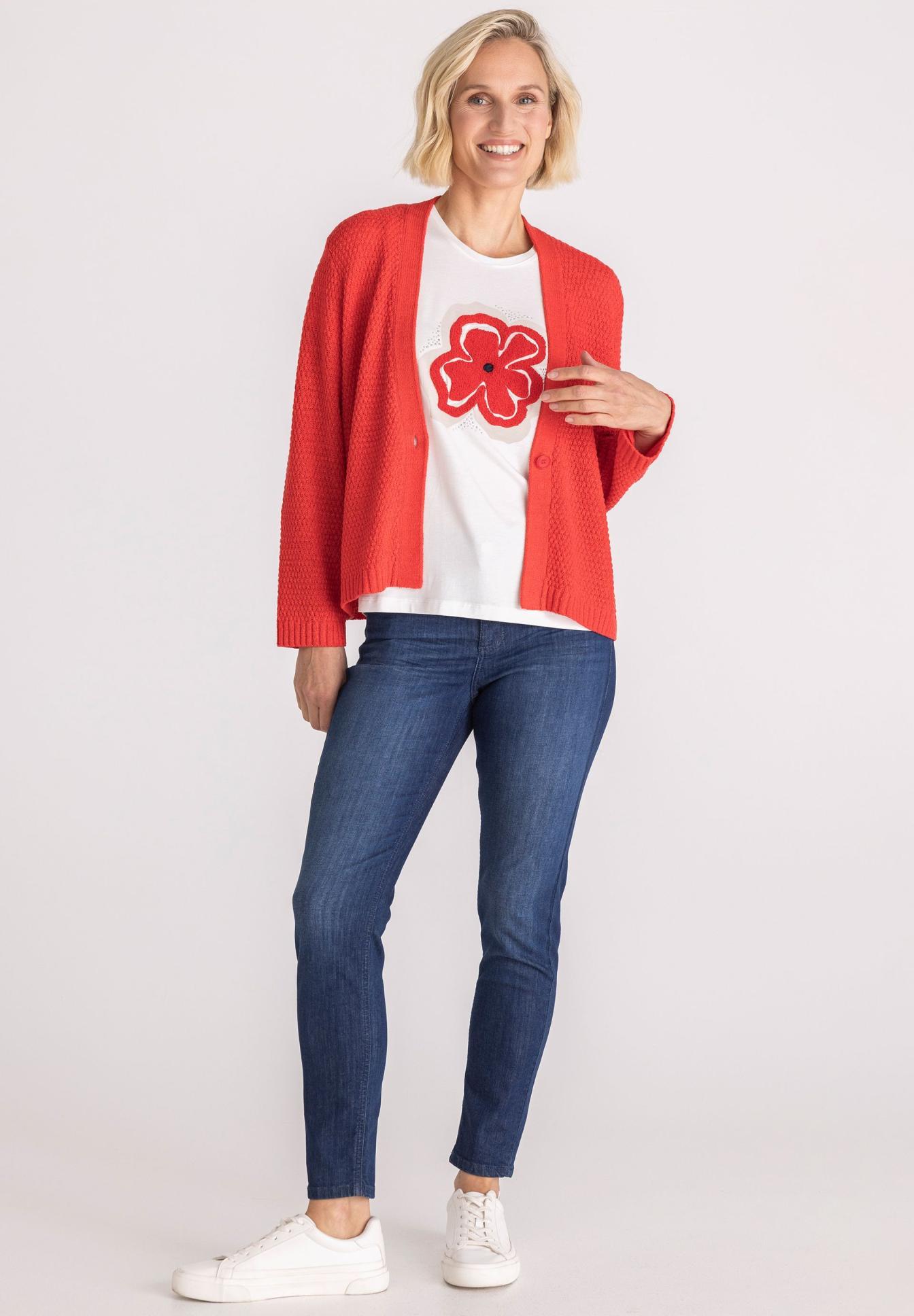 Strickjacke mit Strukturmuster - Produktbild 2