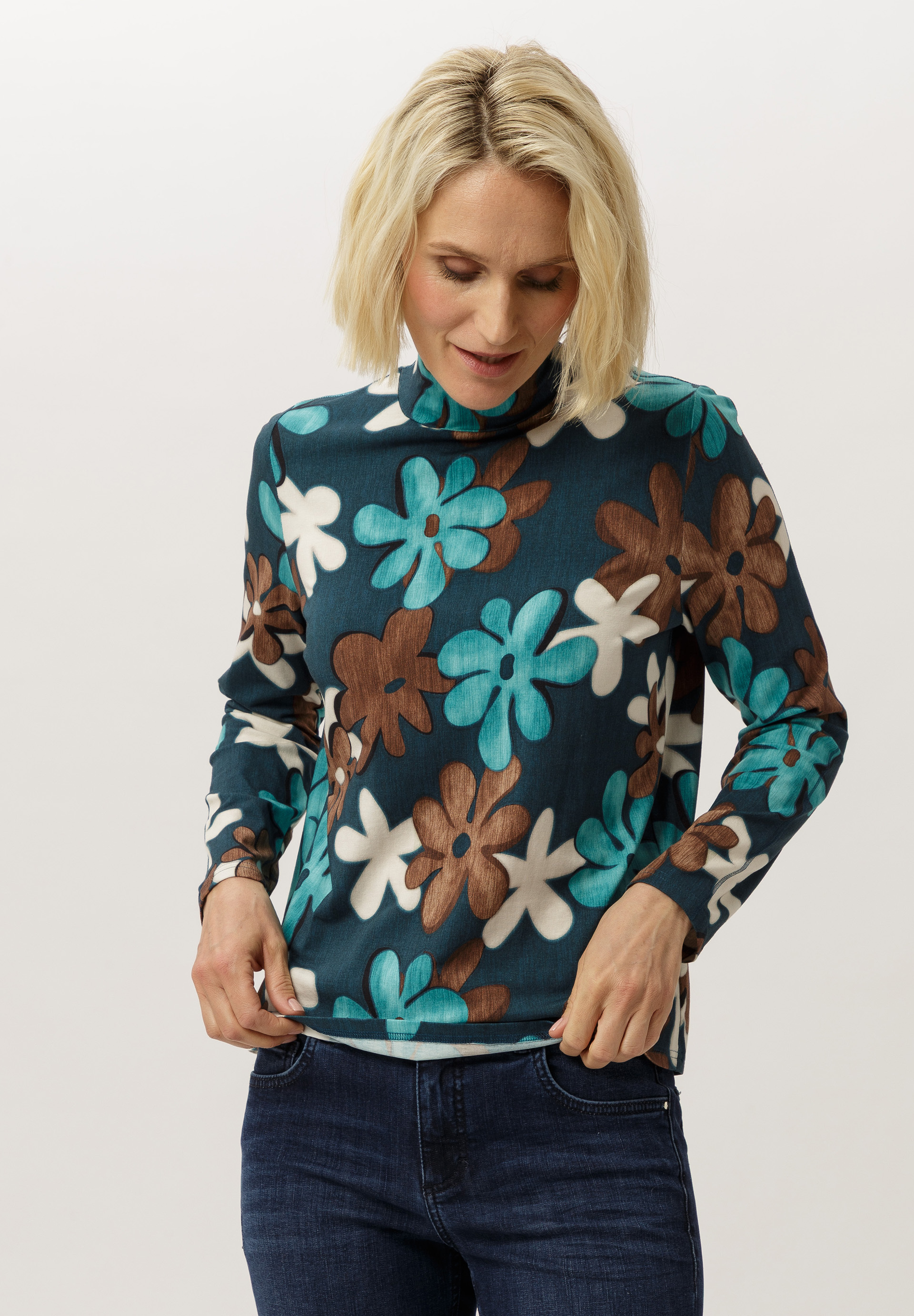 Langarmshirt mit Rollkragen - Produktbild 1