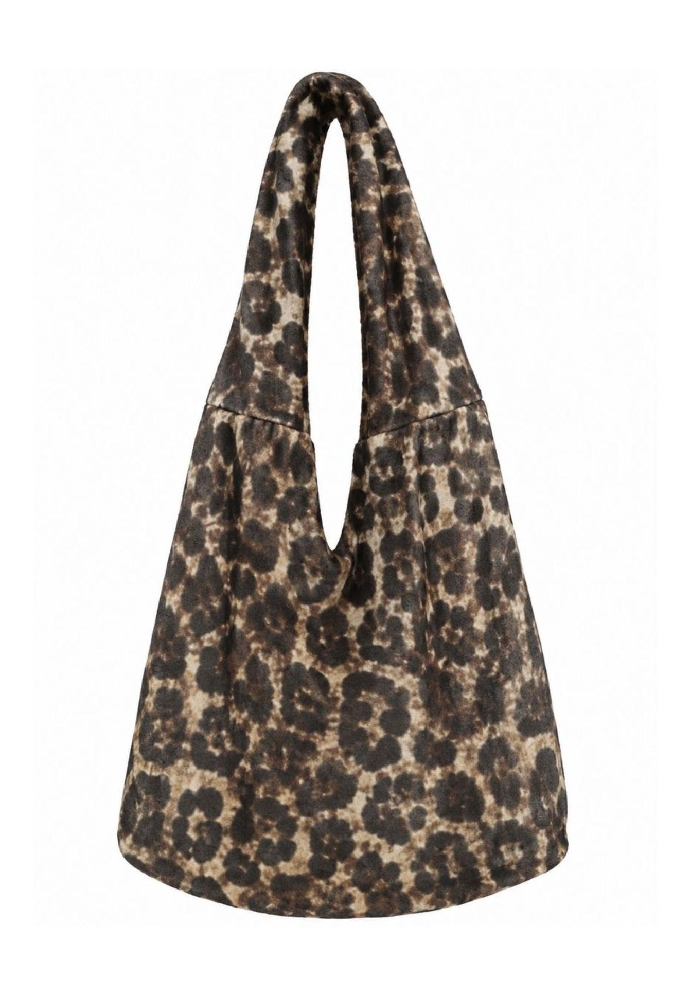 Tasche, Leoparden, Hobo, Stoffbeutel, Umhängetasche