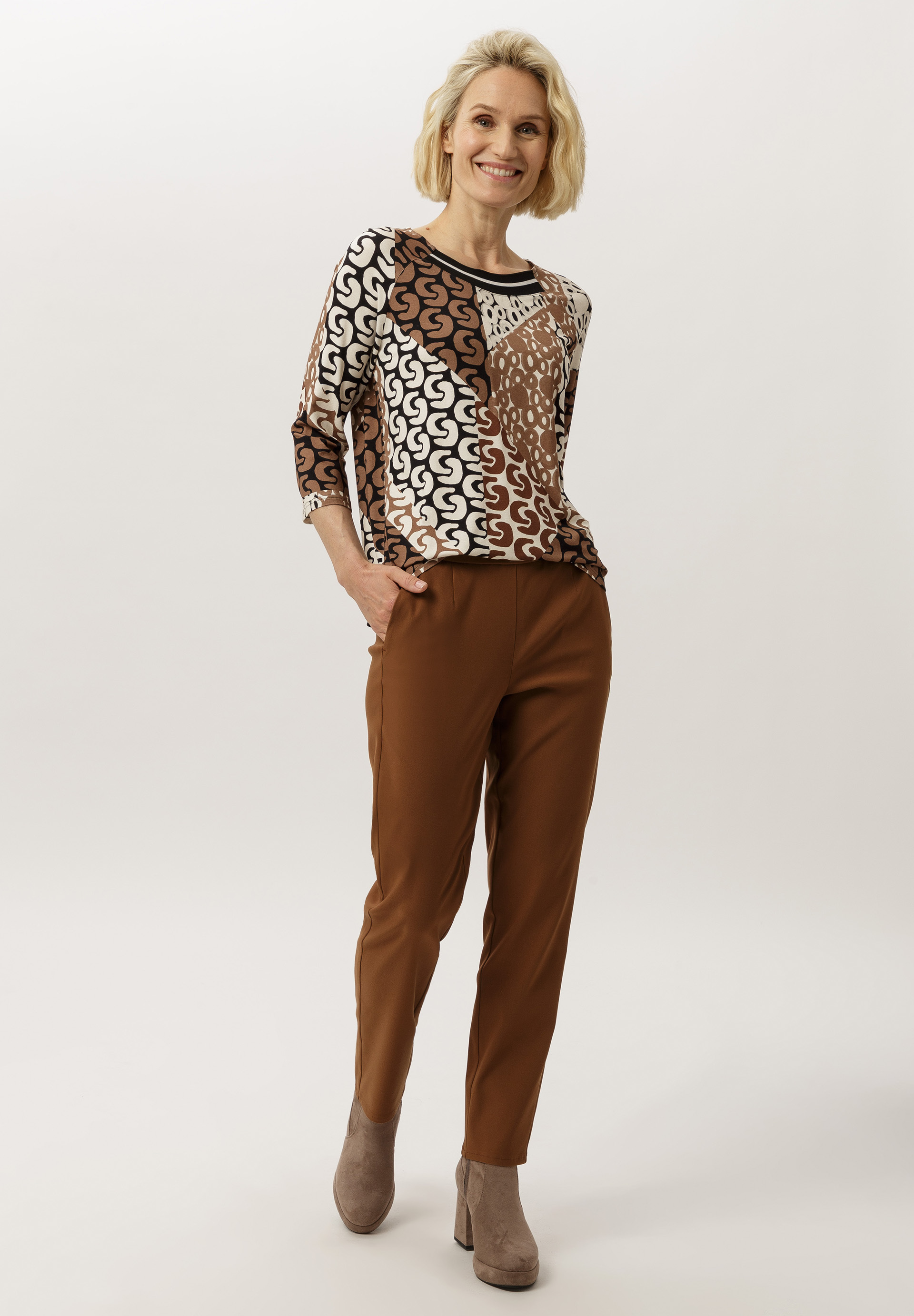 Shirt mit Strickbündchen - Produktbild 2