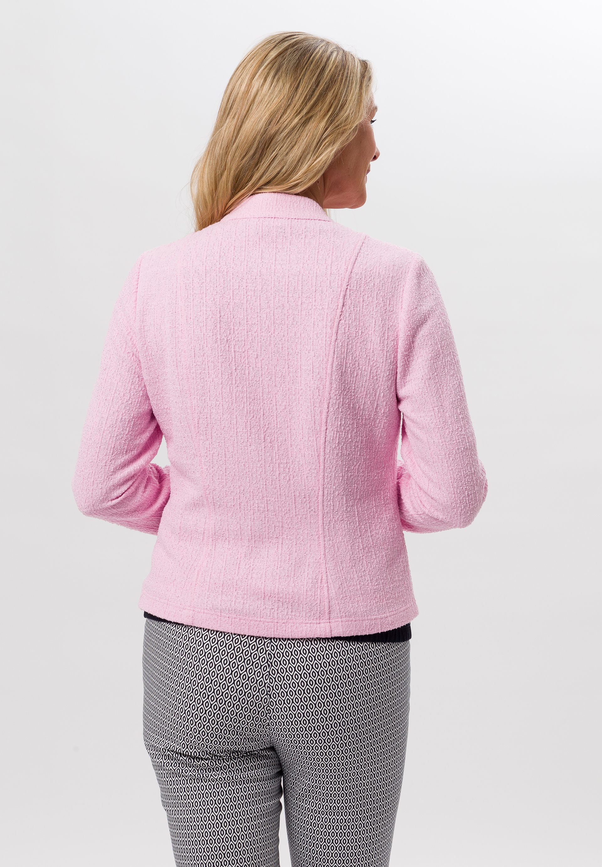 Blazerjacke aus Jersey mit Zip - Bild 2