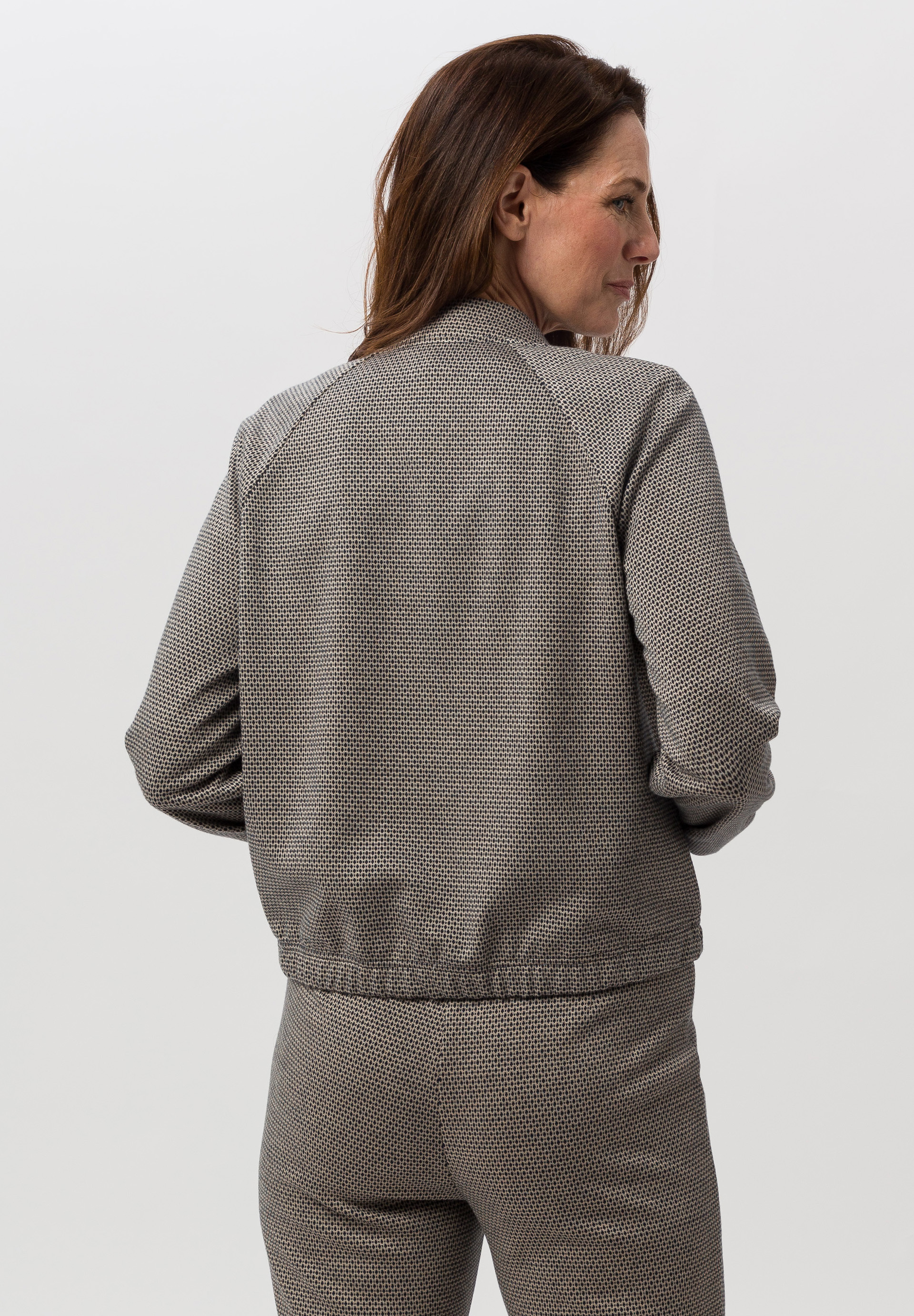 Blouson aus modischem Mix-Fancy-Jersey - Bild 2 Blouson aus modischem Mix-Fancy-Jersey - Bild 2