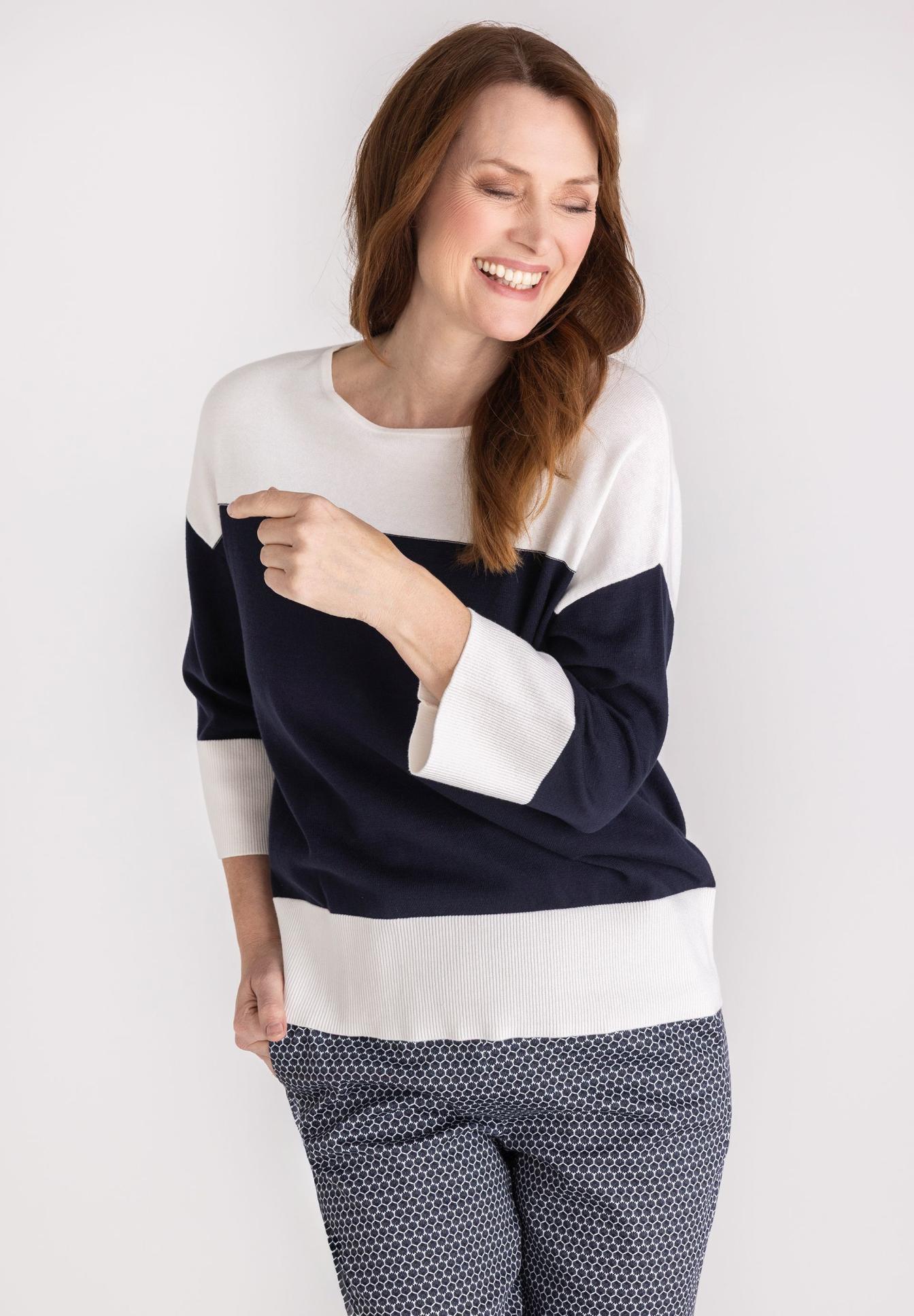 Strickpullover im Colorblocking Design - Produktbild 1