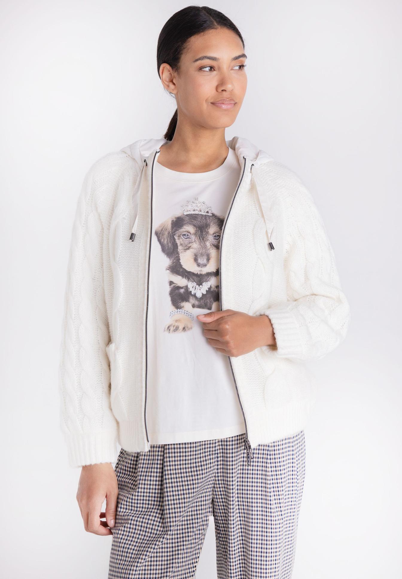 Fake Fur, Strick und Leichte Jacken kombinieren 
