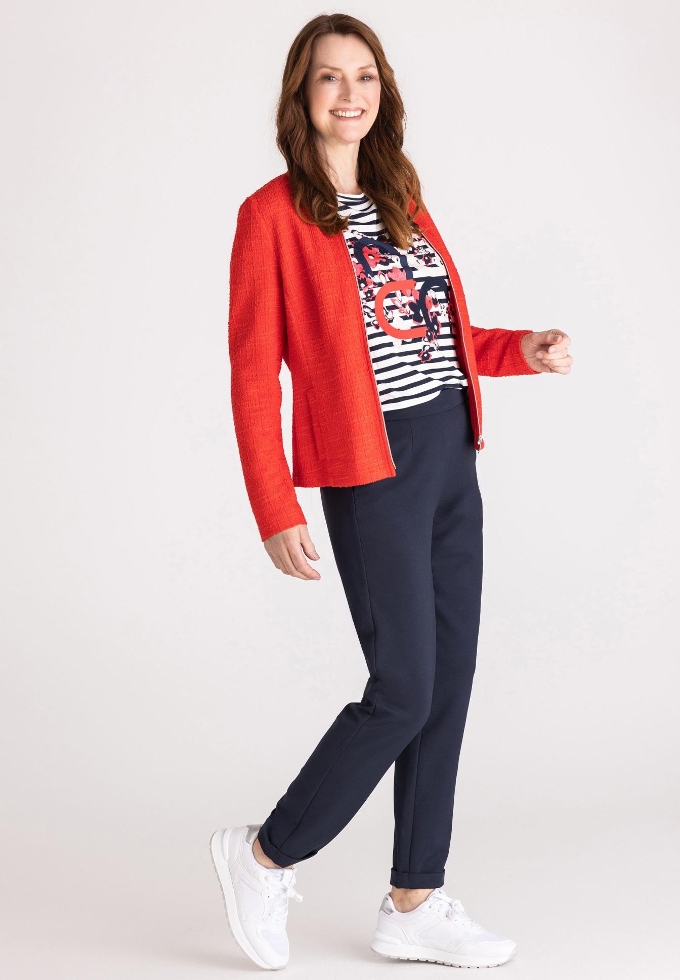 Blazerjacke mit markantem Zipper - Produktbild 2