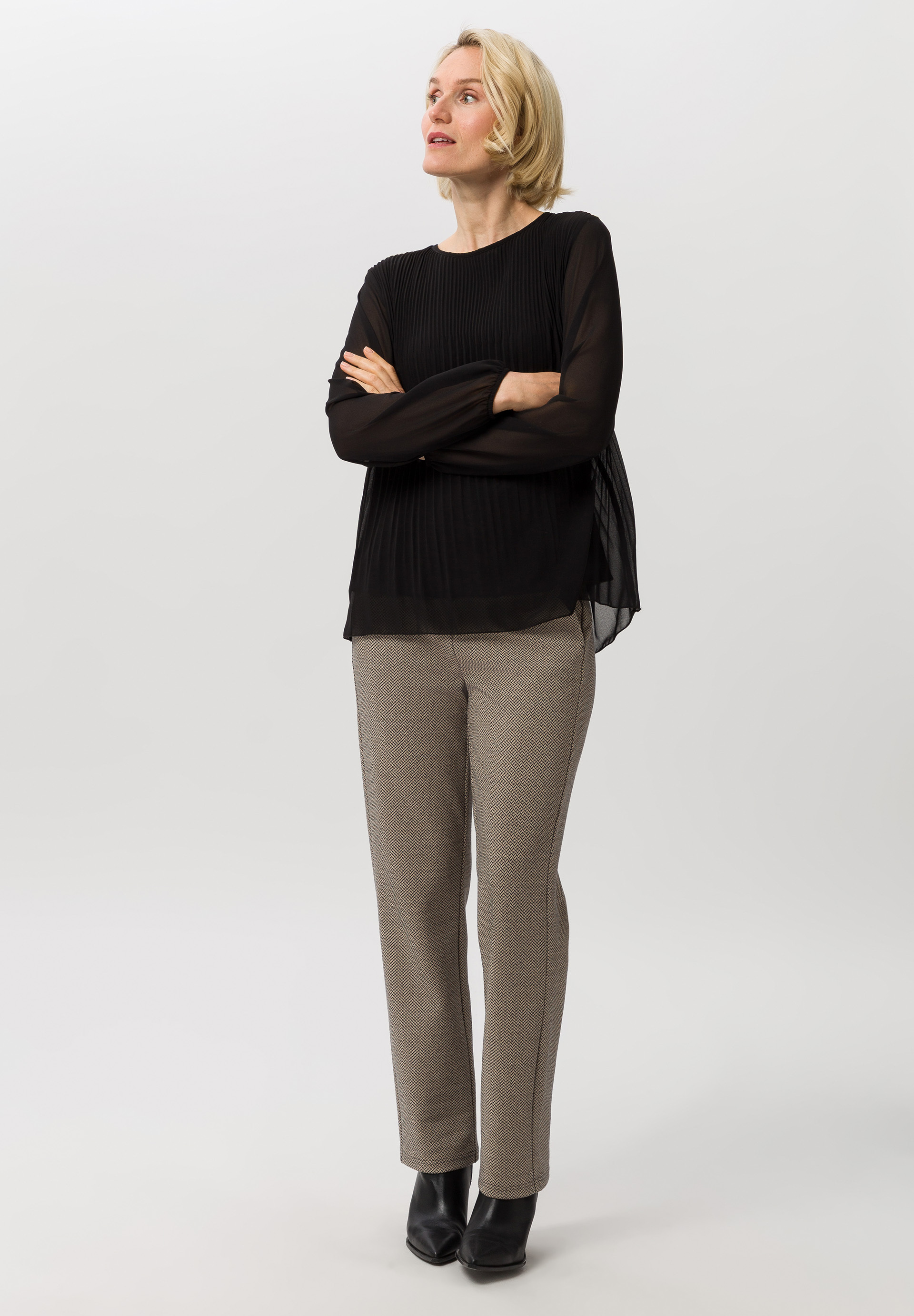 Blouse With pleated texture - Product Image 2
