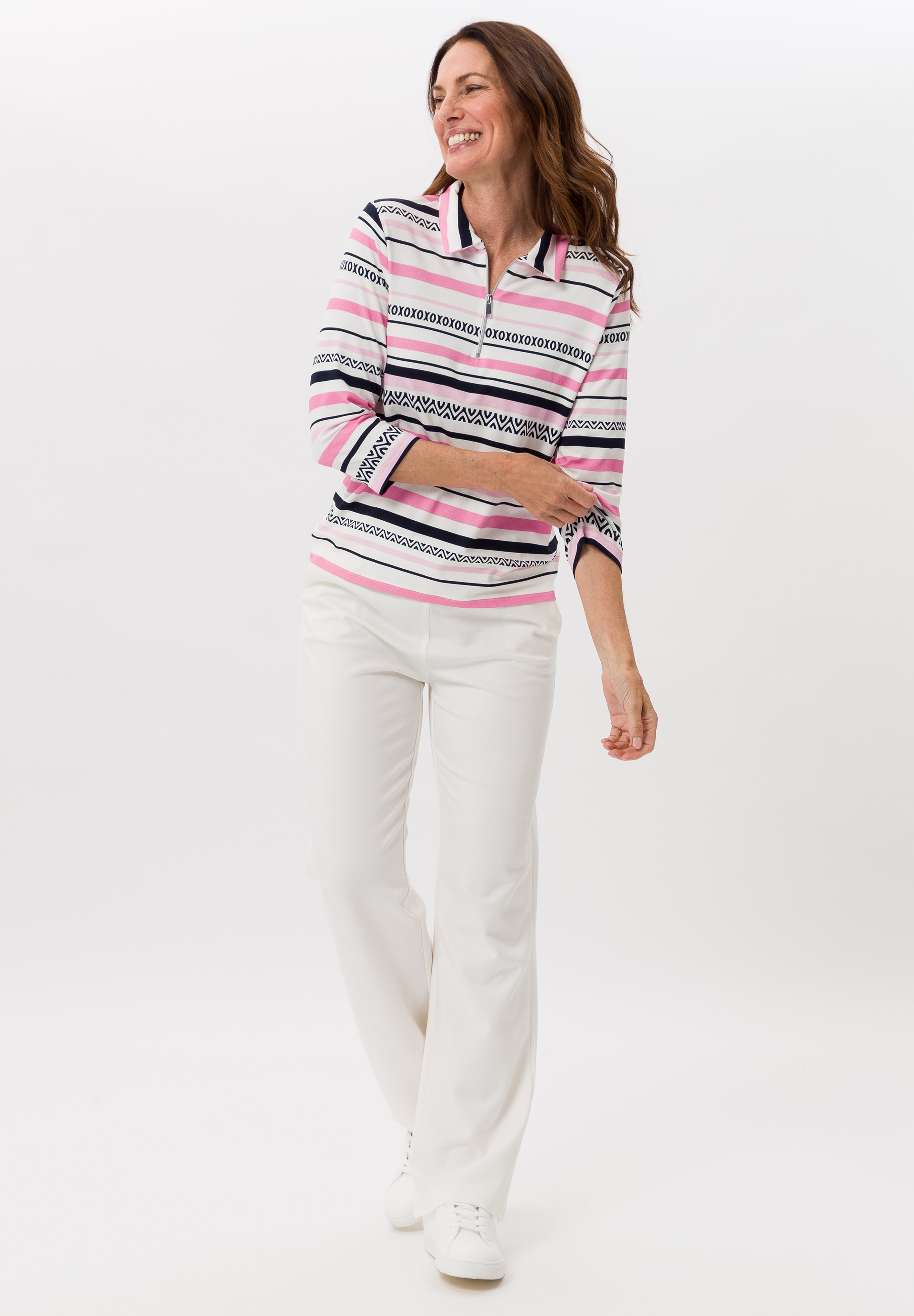 Polo shirt with sporty zip - Bild 3 Polo shirt with sporty zip - Bild 3