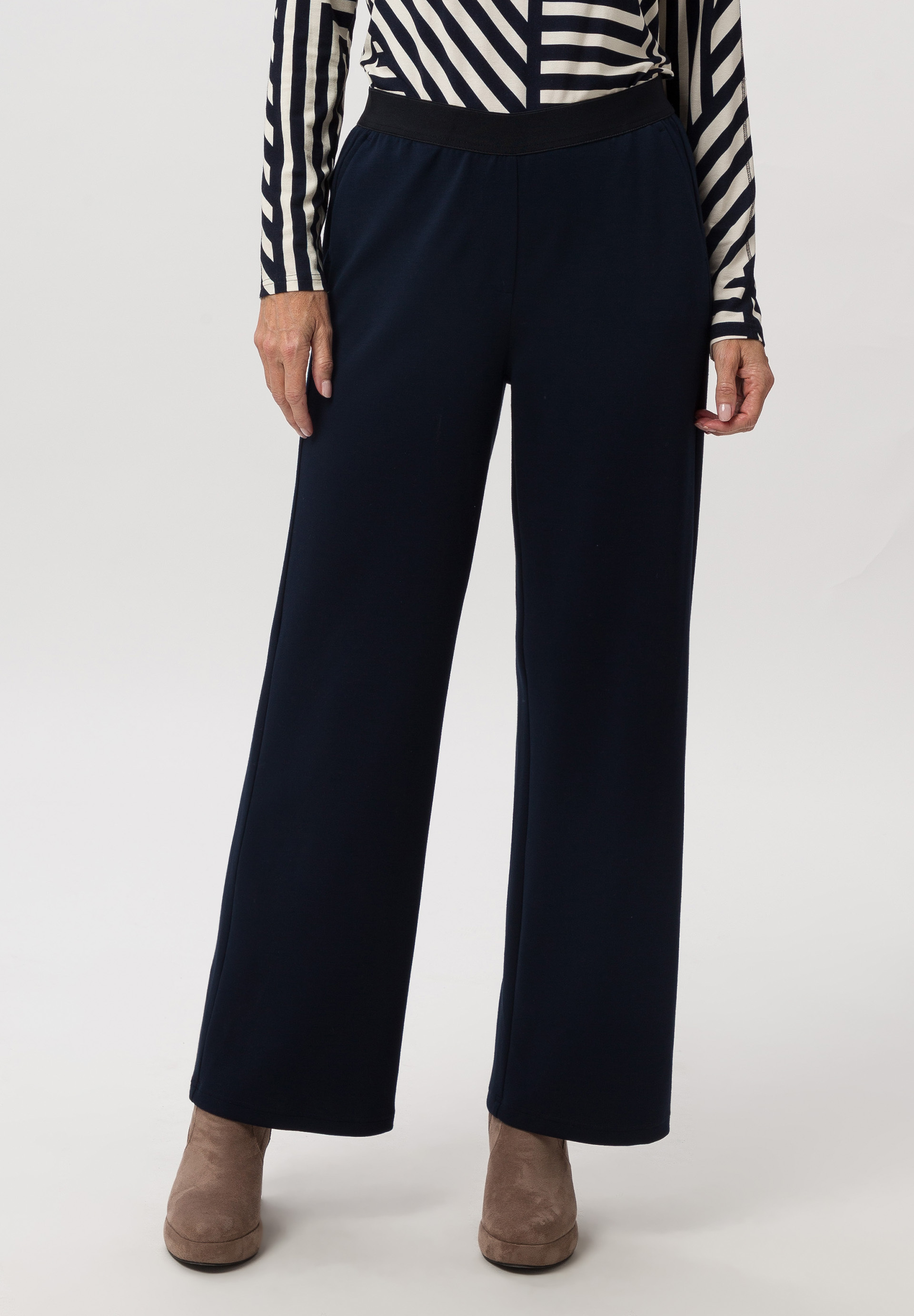 Trousers With fashionable elasticated waistband Trousers With fashionable elasticated waistband - Product Image 1