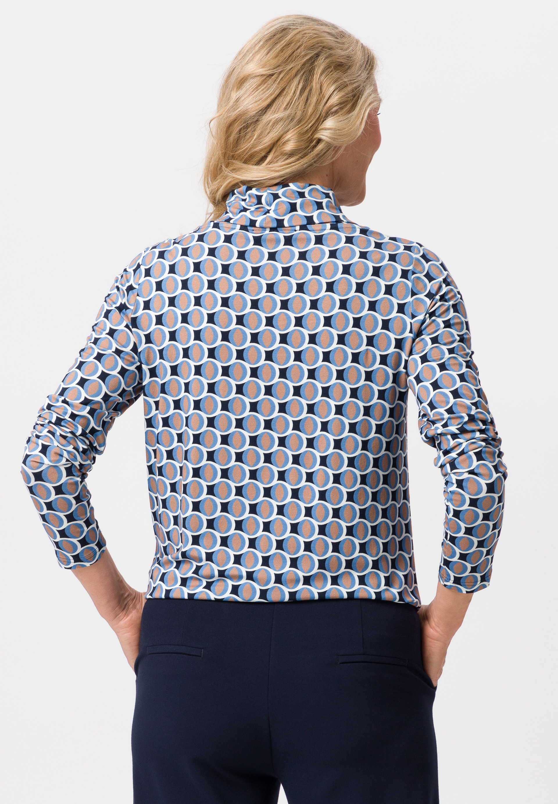 Shirt mit modernem Rollkragendesign - Bild 2