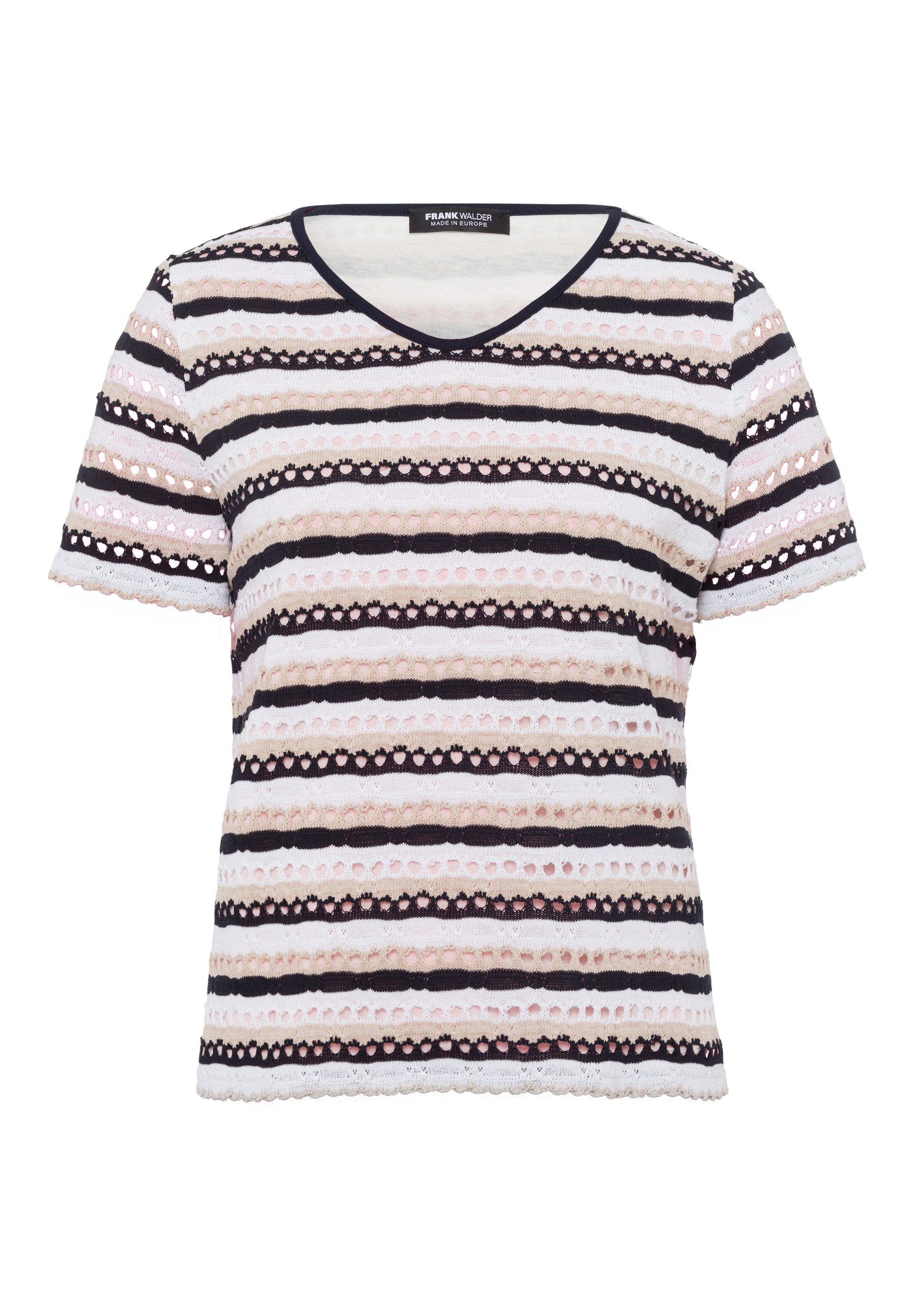 Shirt mit schönem Ajourmuster - Produktbild 1