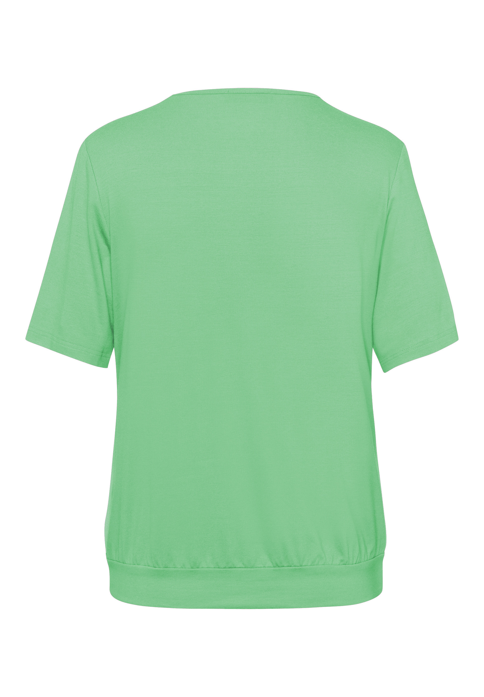 Blusenshirt im Materialmix - Bild 2