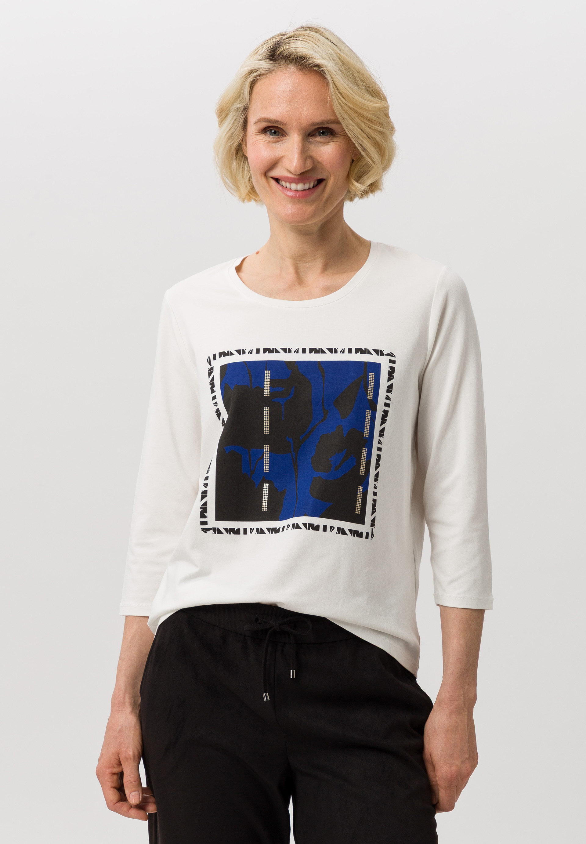 Shirt mit Placement-Print - Produktbild 1