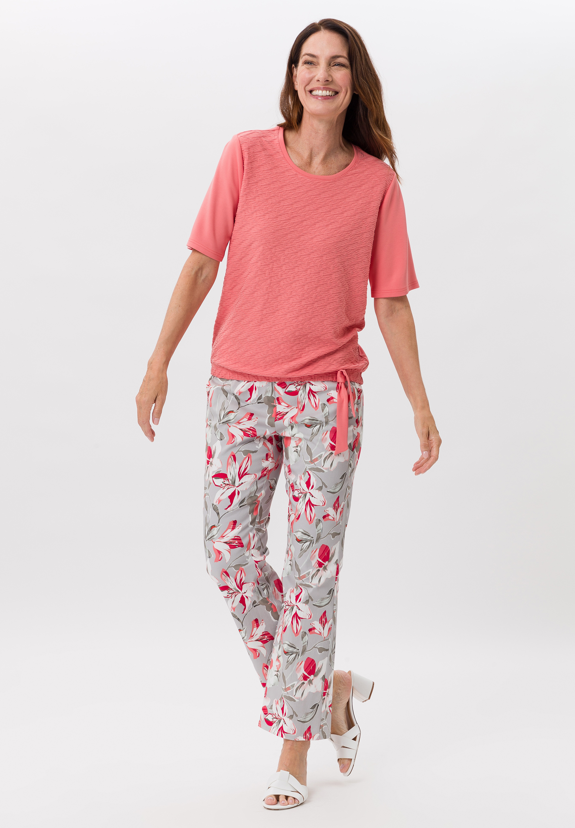 Shirt im Materialmix - Bild 3 Shirt im Materialmix - Bild 3