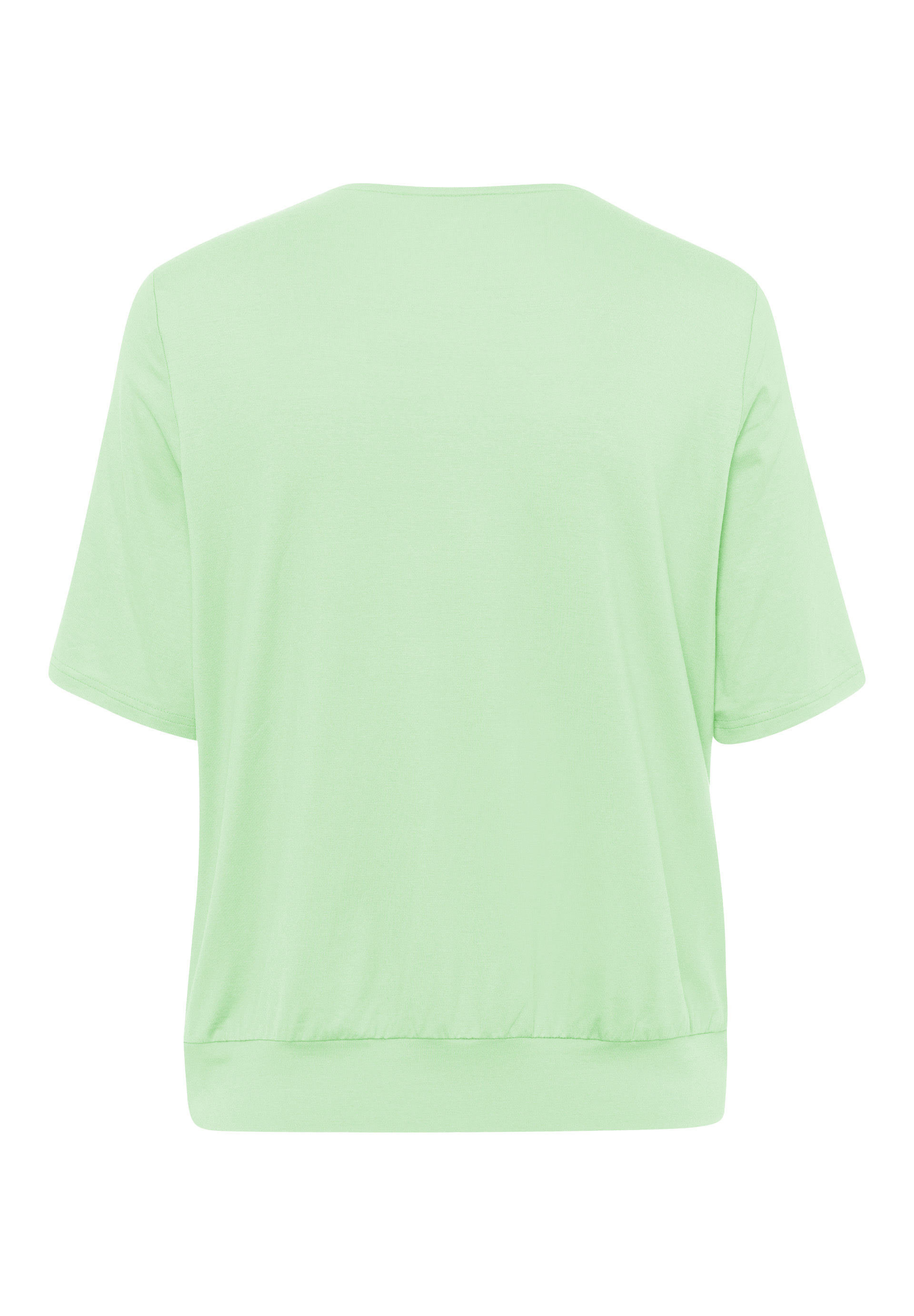 Blusenshirt im Materialmix - Bild 2