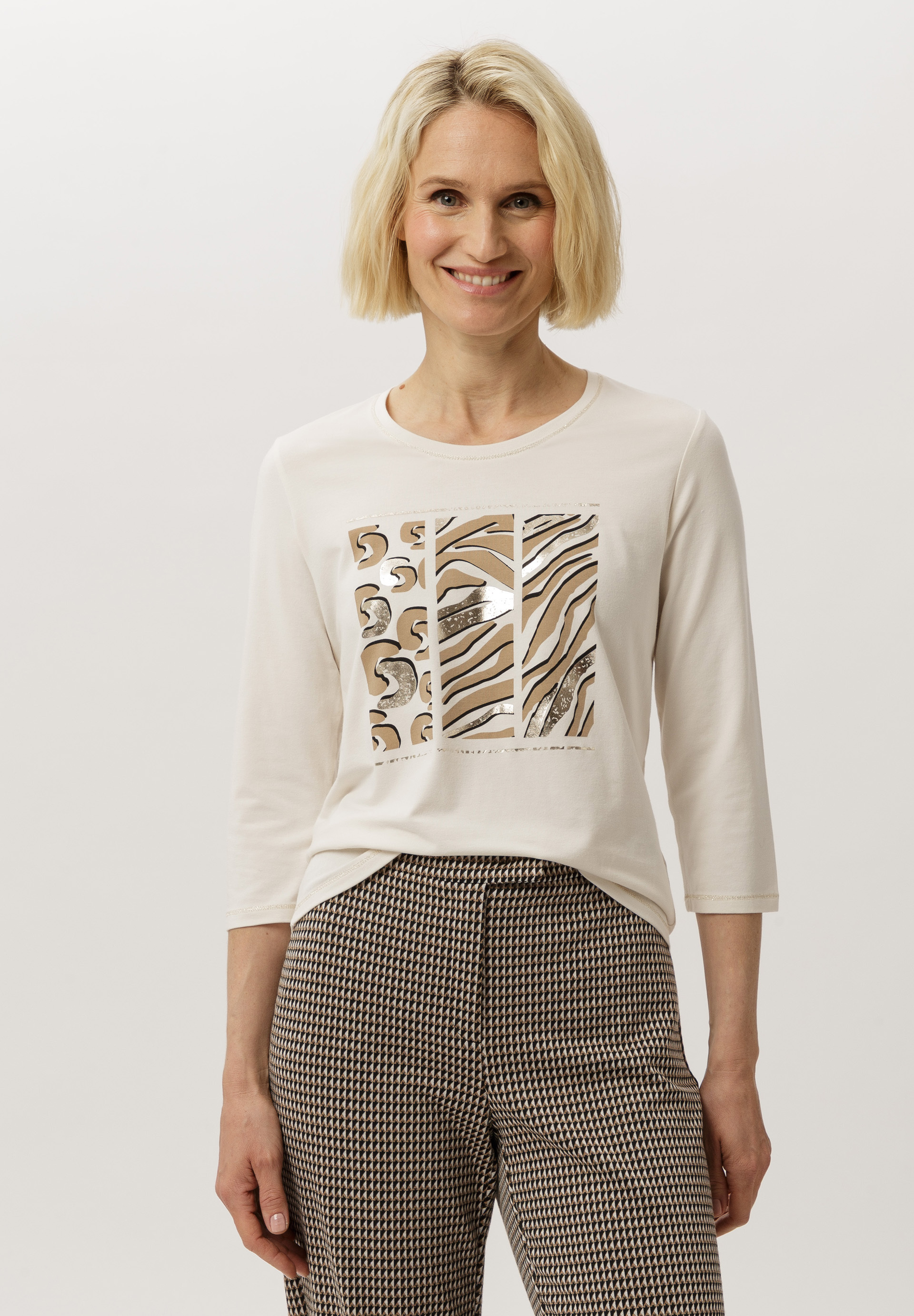 Shirt mit Placement-Print - Produktbild 1