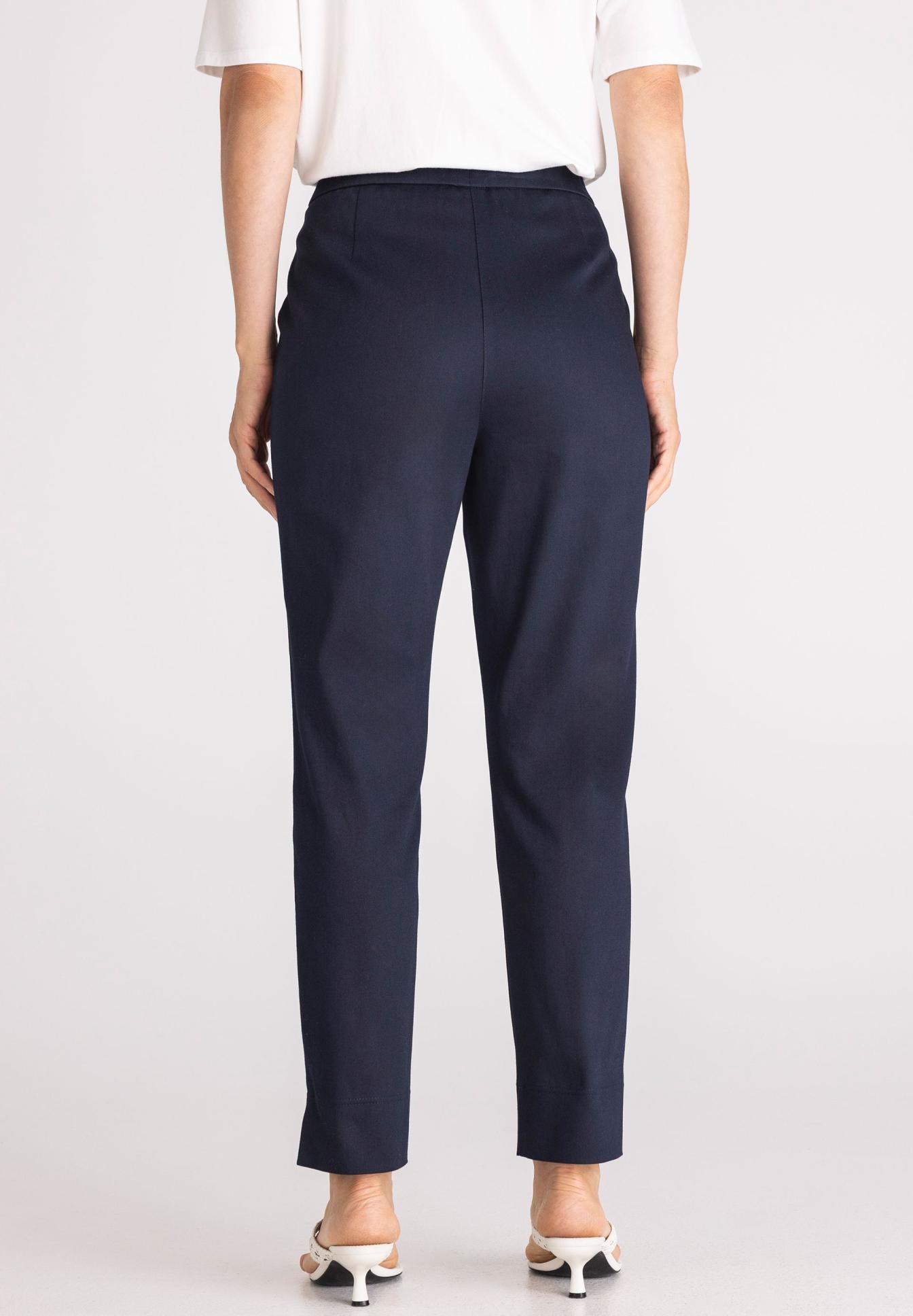 hose, navy, slim fit, voll-länge, hohe taille, hose, navy, slim-fit, ankle-length, plain, Hose, Chino, Navy, Hoch taillierter Schnitt, gerade Passform, hose, navy, slim-fit, tailored, pants, Hose, Navy, Slim Fit, Ankle Length, Weißes Top