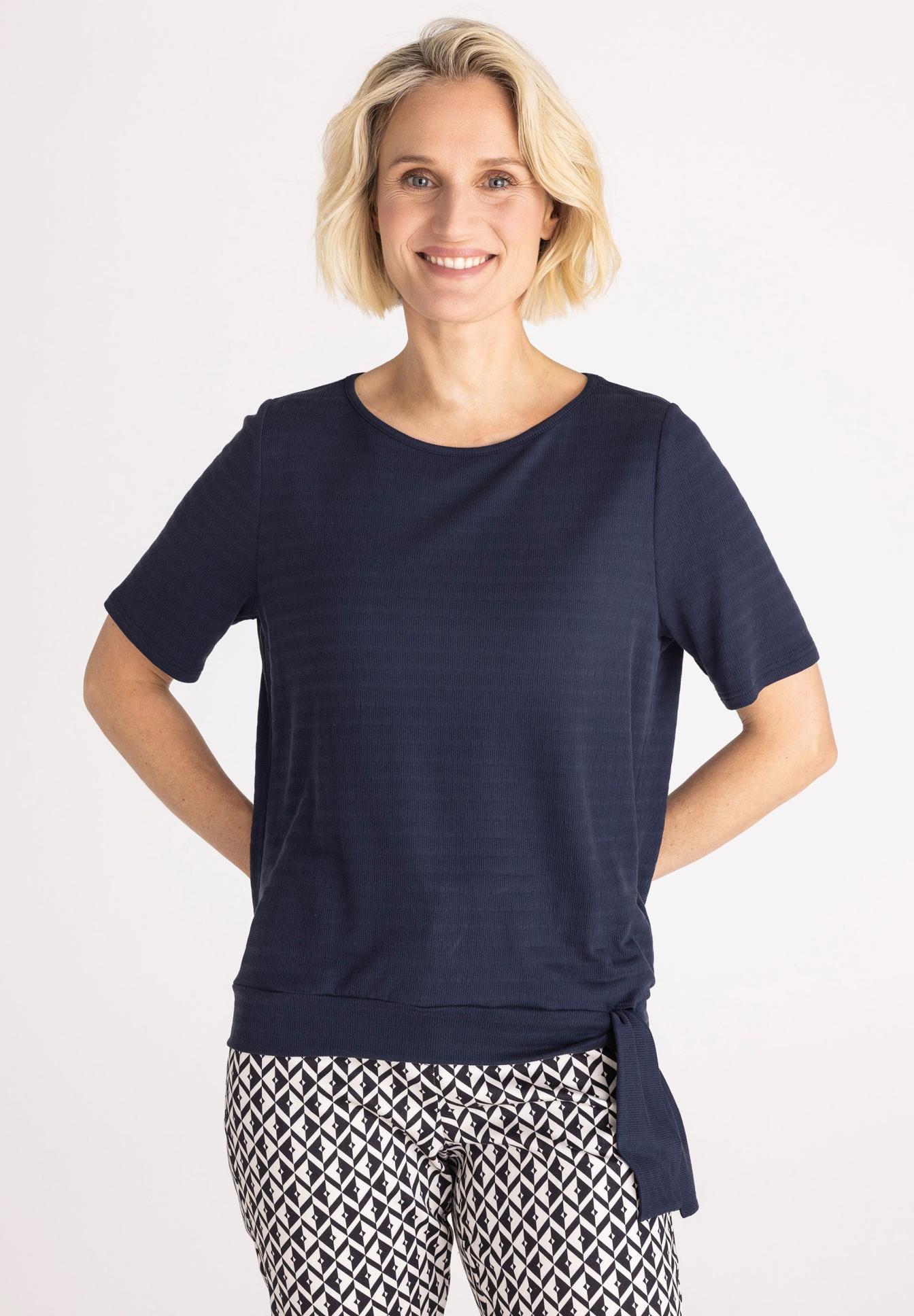 T-Shirt mit Bindebanddetail - Produktbild 1