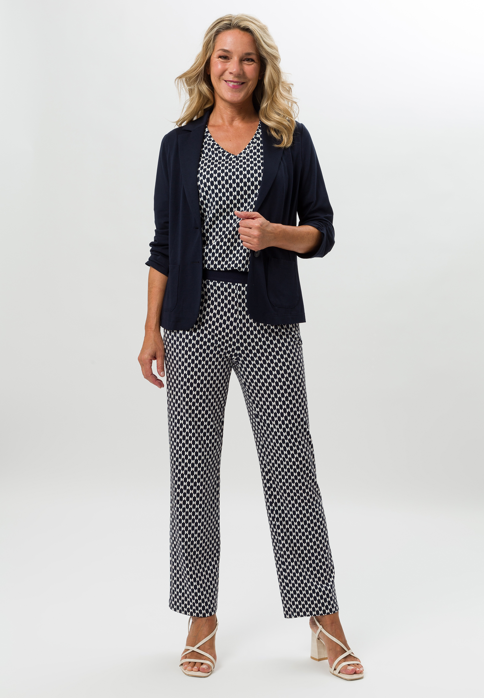 Jersey blazer with maximum freedom of movement Jersey blazer with maximum freedom of movement - Product Image 2