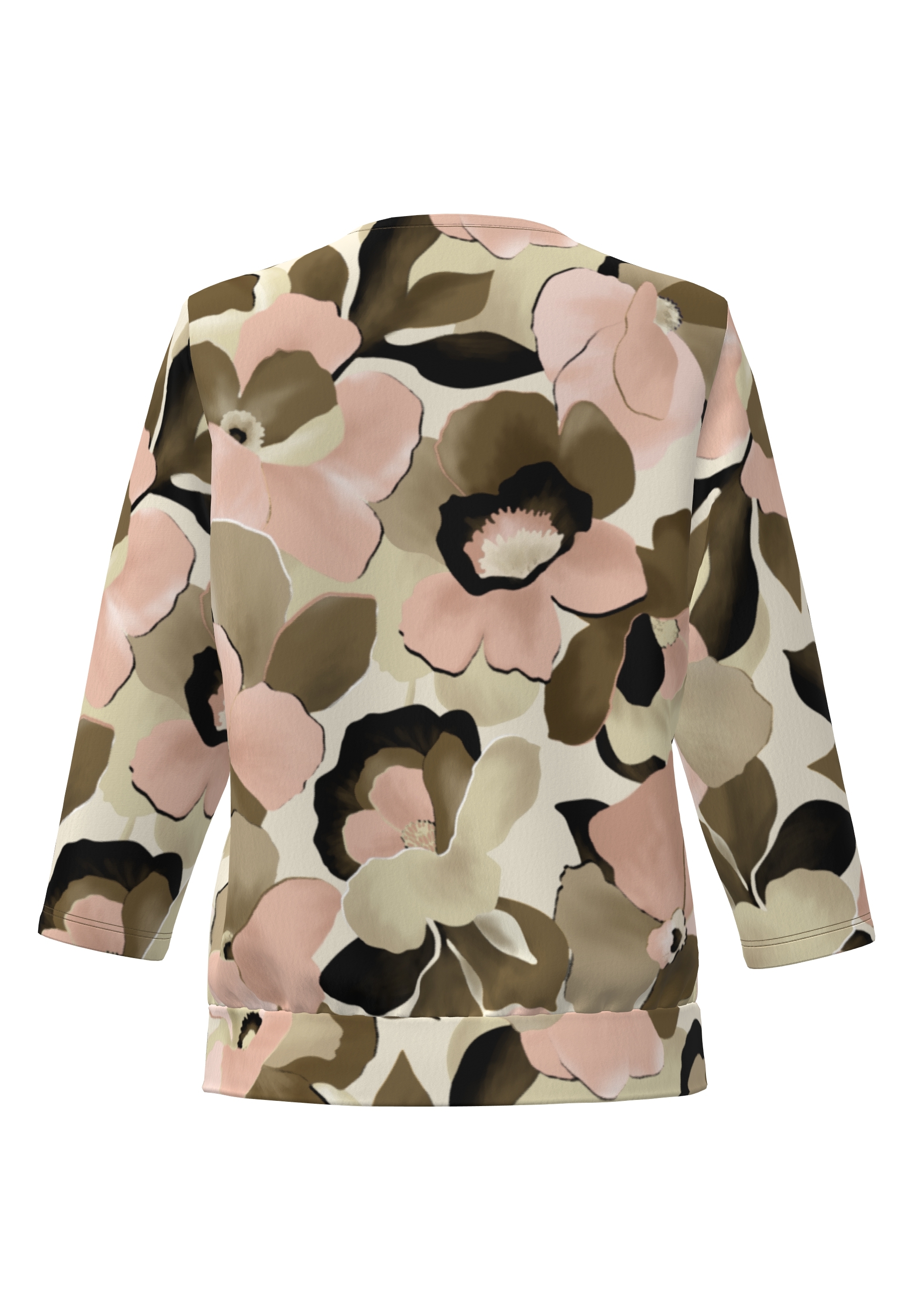 Blusenshirt mit Faltendetail im Vorderteil - Produktbild 2