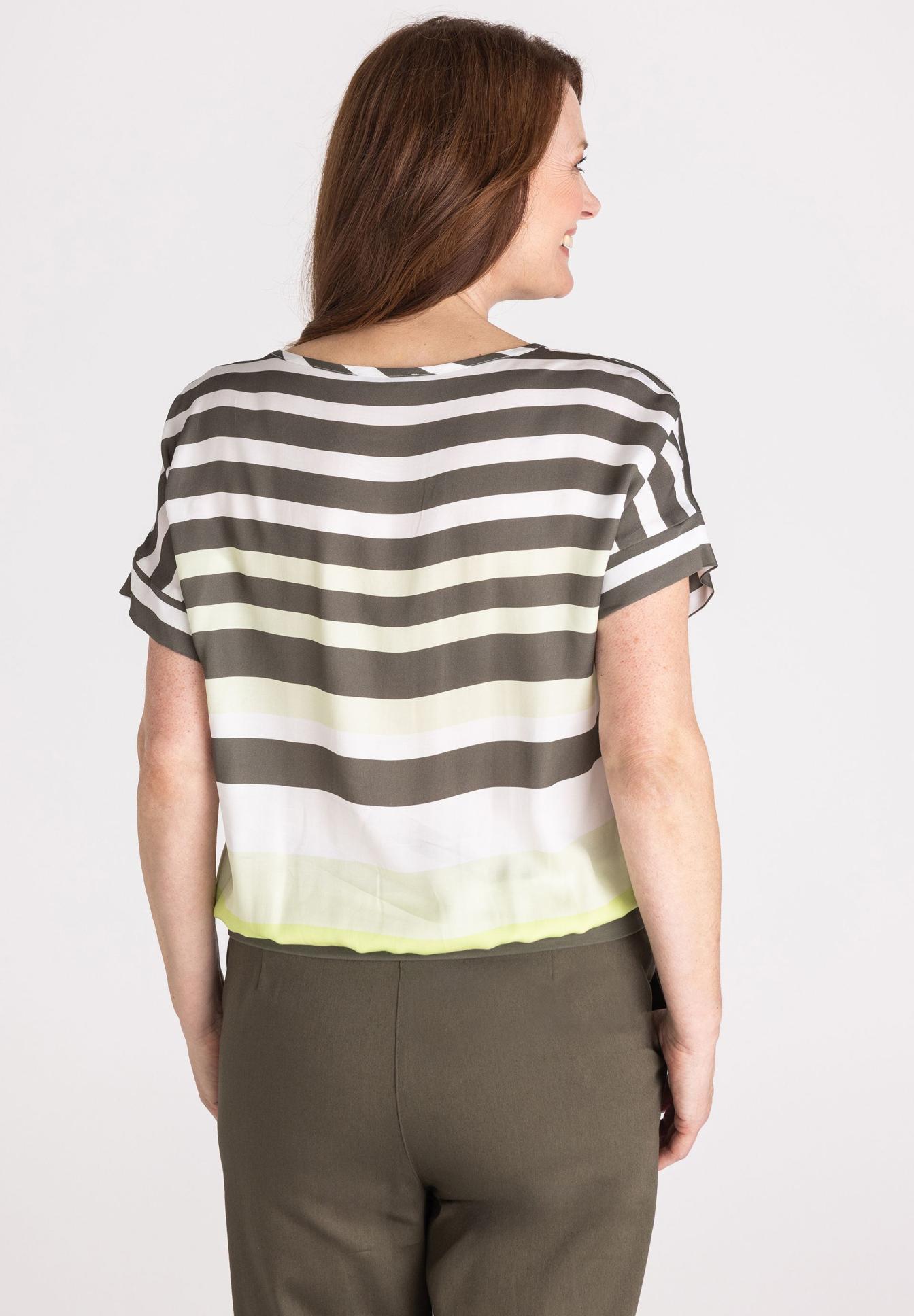 Streifen, Bluse, Kurzarm, Baumwollmischung, neutrale Farben, T-Shirt, Streifen, Kurzarm, Oversized, Irgendwelche Farben, Streifenshirt, Bluse, Kurzarm, Casual, Herren/Frauenoberteil