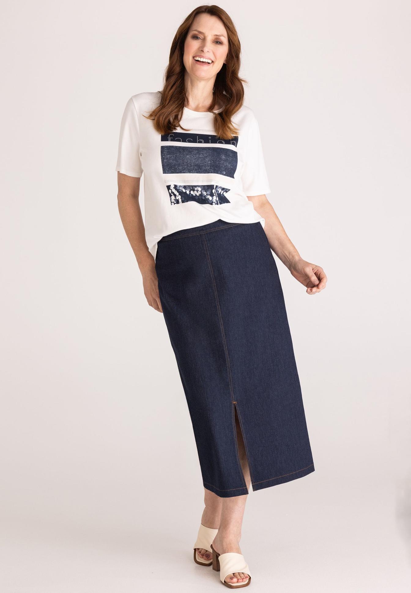 Rock mit Rückenschlitz - Produktbild 2