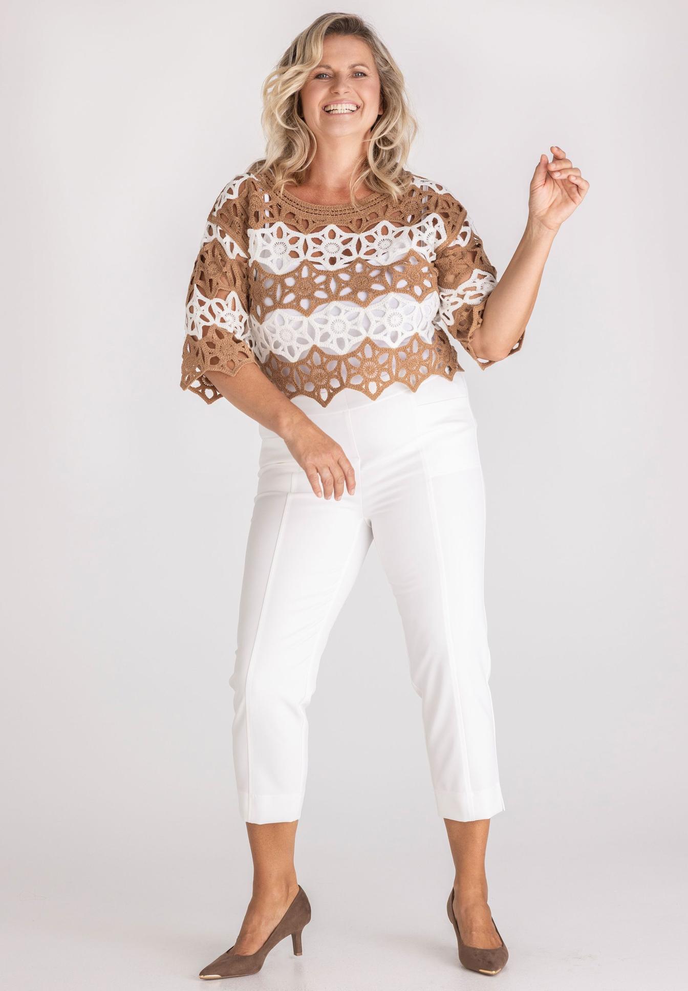 Pulli mit gehäkelter Struktur - Produktbild 2